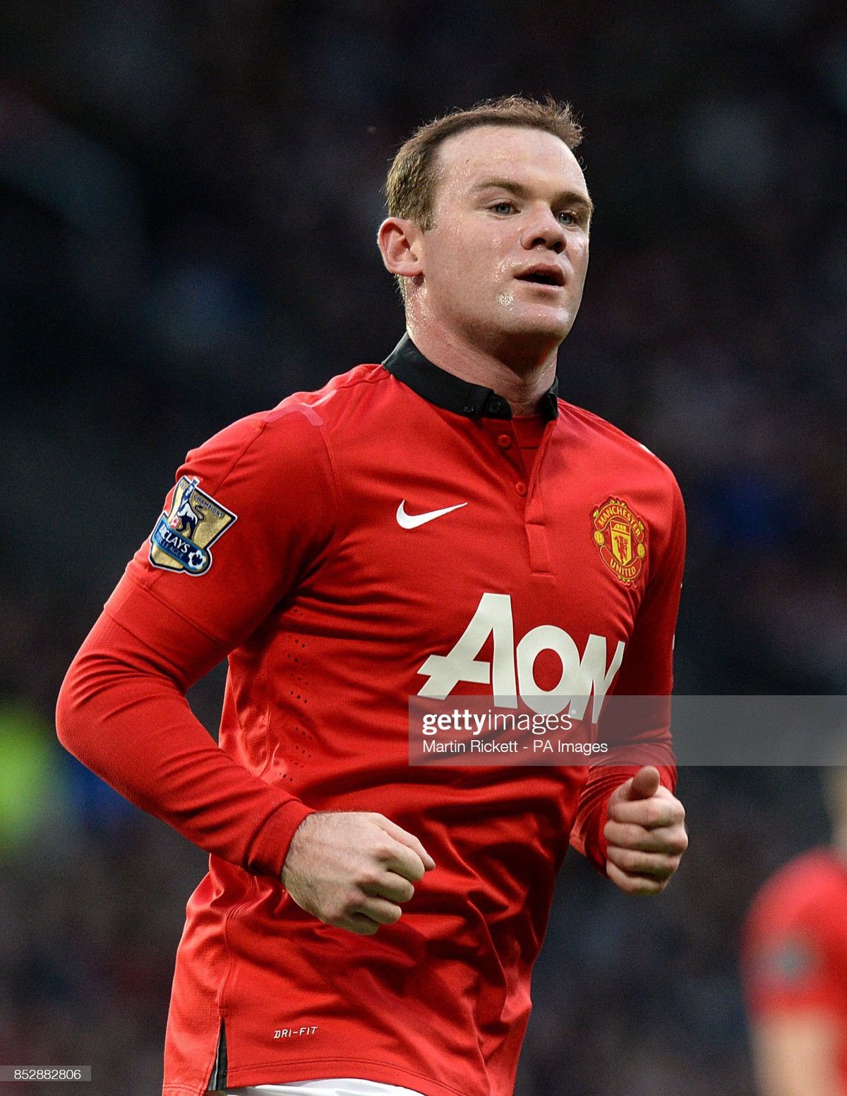 Nike × Vintage 2013 2014 Manchester United Nike Home Kit Soccer Jersey Tee Size US L / EU 52-54 / 3 - 2 Thumbnail