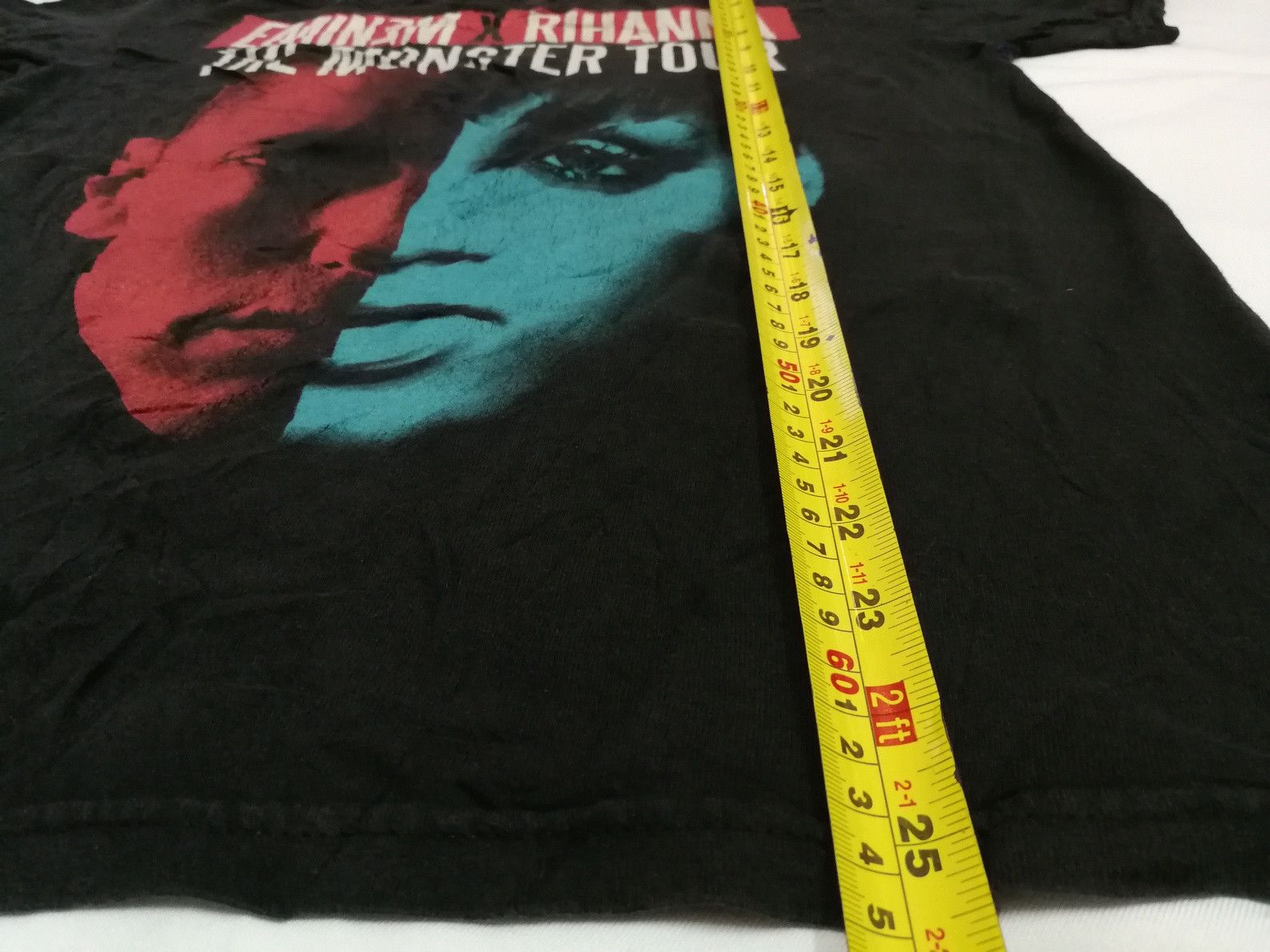 Band Tees The Monster Tour Eminem Ft Rihanna Concert Tee Size US S / EU 44-46 / 1 - 6 Thumbnail