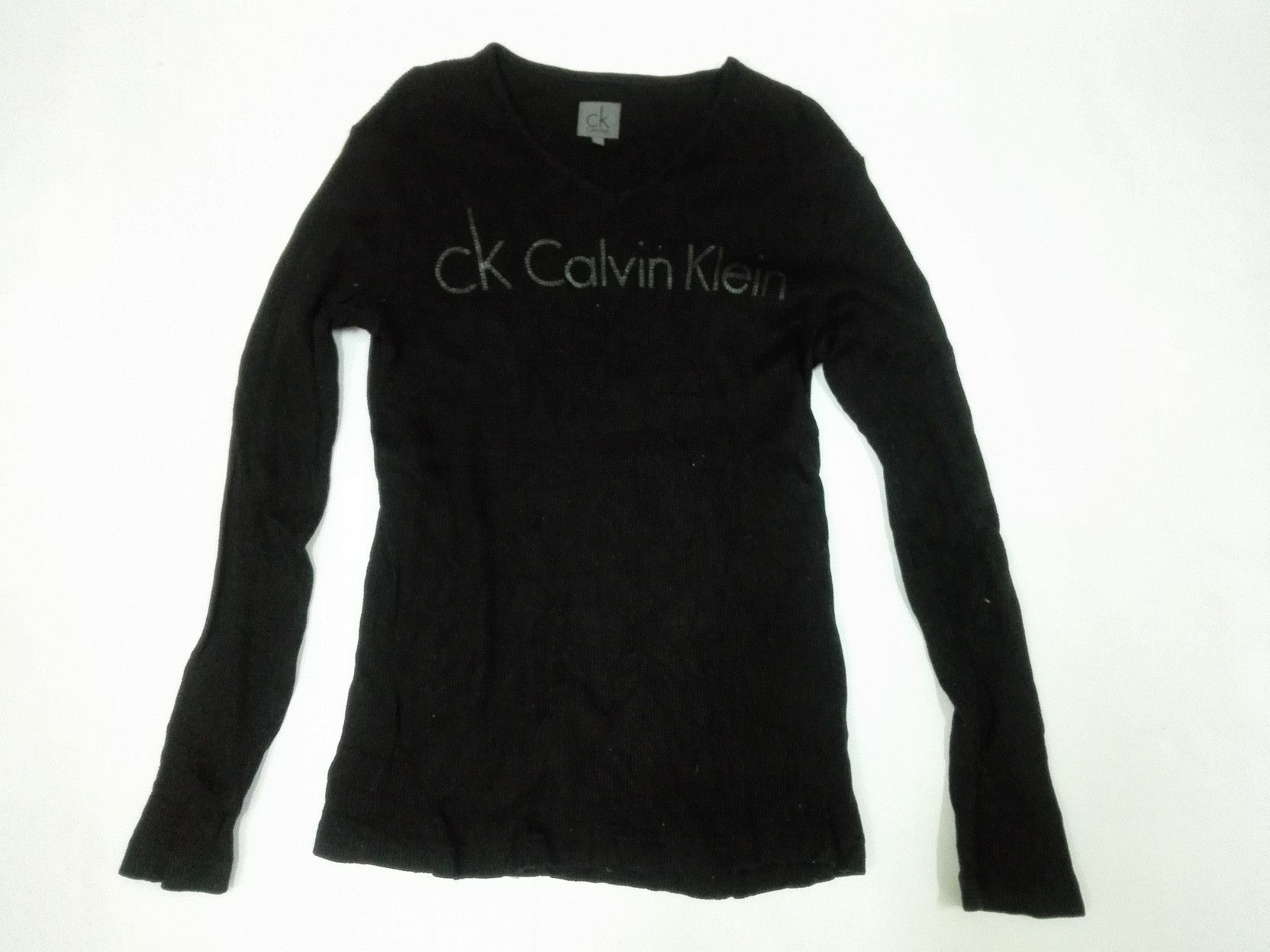 Calvin Klein CALVIN KLEIN CK Tee Stretchable Size XS / US 0-2 / IT 36-38 - 1 Thumbnail