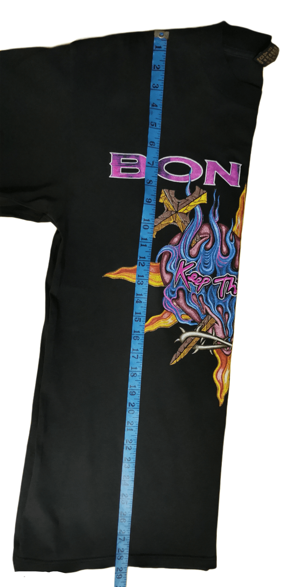 Band Tees × Vintage 🔥Band Tees Steals🔥 Vintage Bon Jovi Tees - CROSS ✝️ Size US L / EU 52-54 / 3 - 4 Thumbnail