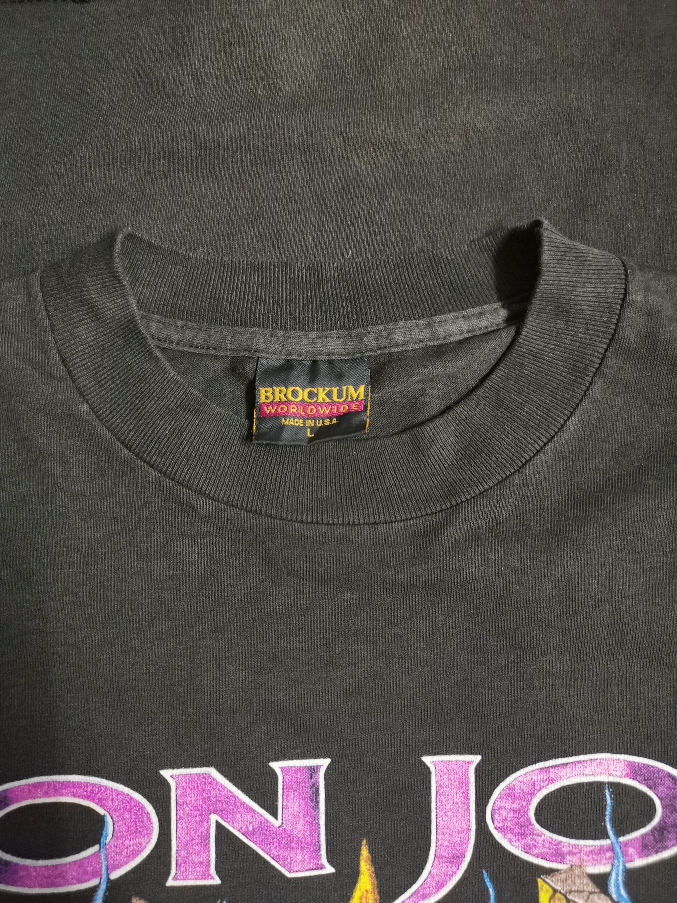 Band Tees × Vintage 🔥Band Tees Steals🔥 Vintage Bon Jovi Tees - CROSS ✝️ Size US L / EU 52-54 / 3 - 6 Thumbnail