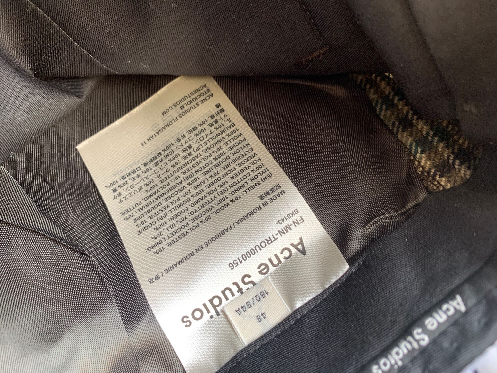 Acne Studios FN-MN-TROU000156 in Multicolor Size US 32 / EU 48 - 11 Thumbnail