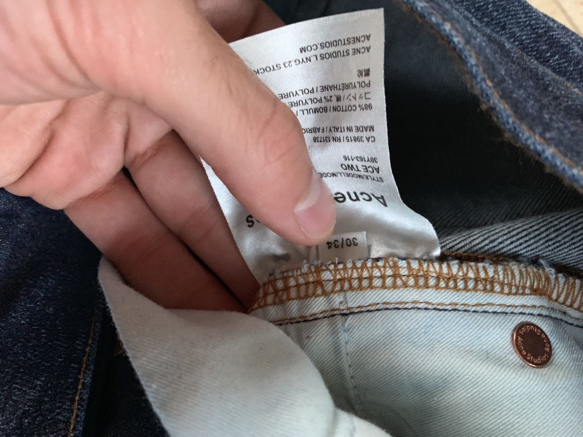 Acne Studios Ace Denim in Two Blue Size US 30 / EU 46 - 9 Thumbnail