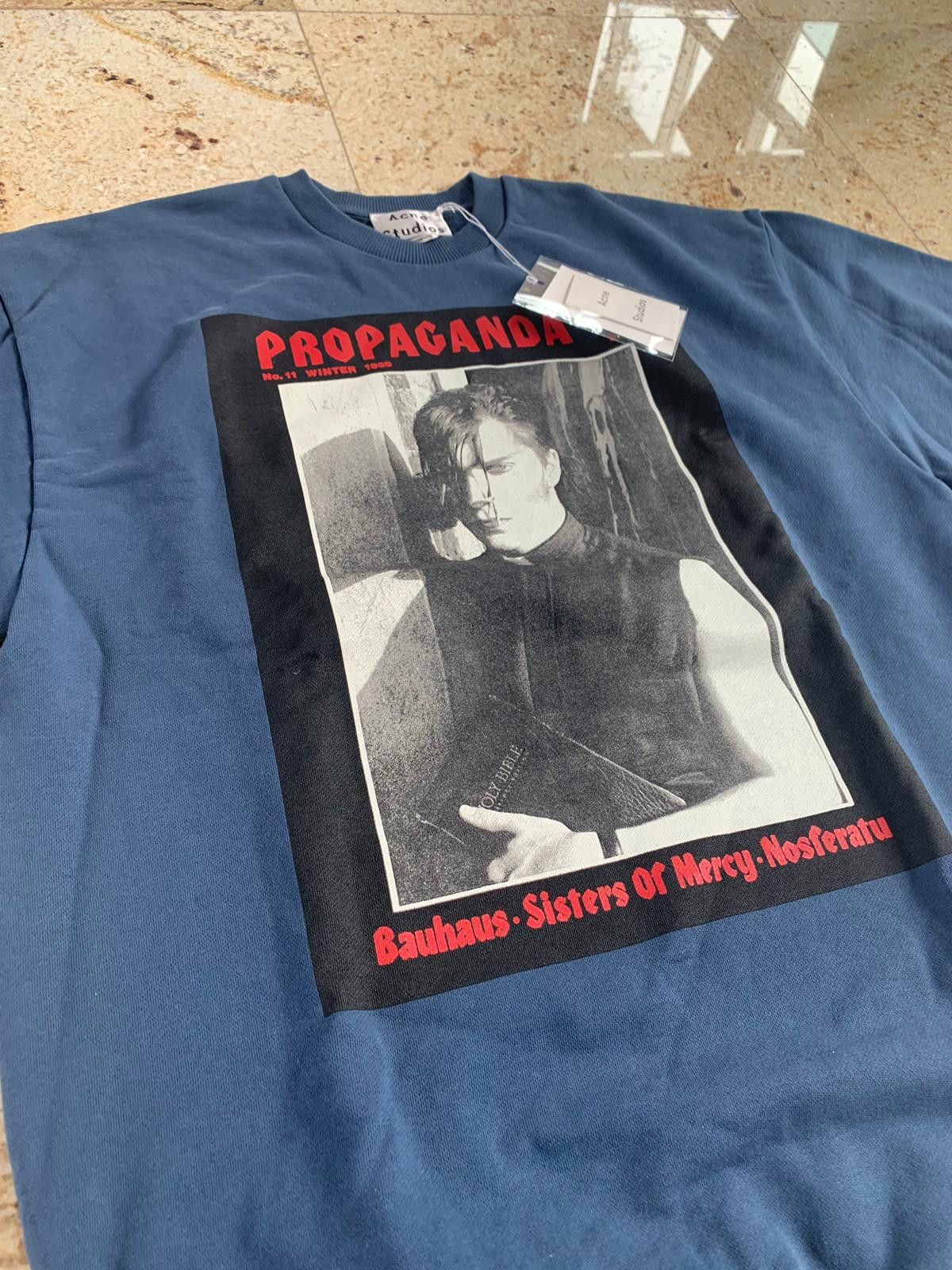 Acne Studios Propaganda Sweater in Mid Blue Size US L / EU 52-54 / 3 - 4 Thumbnail