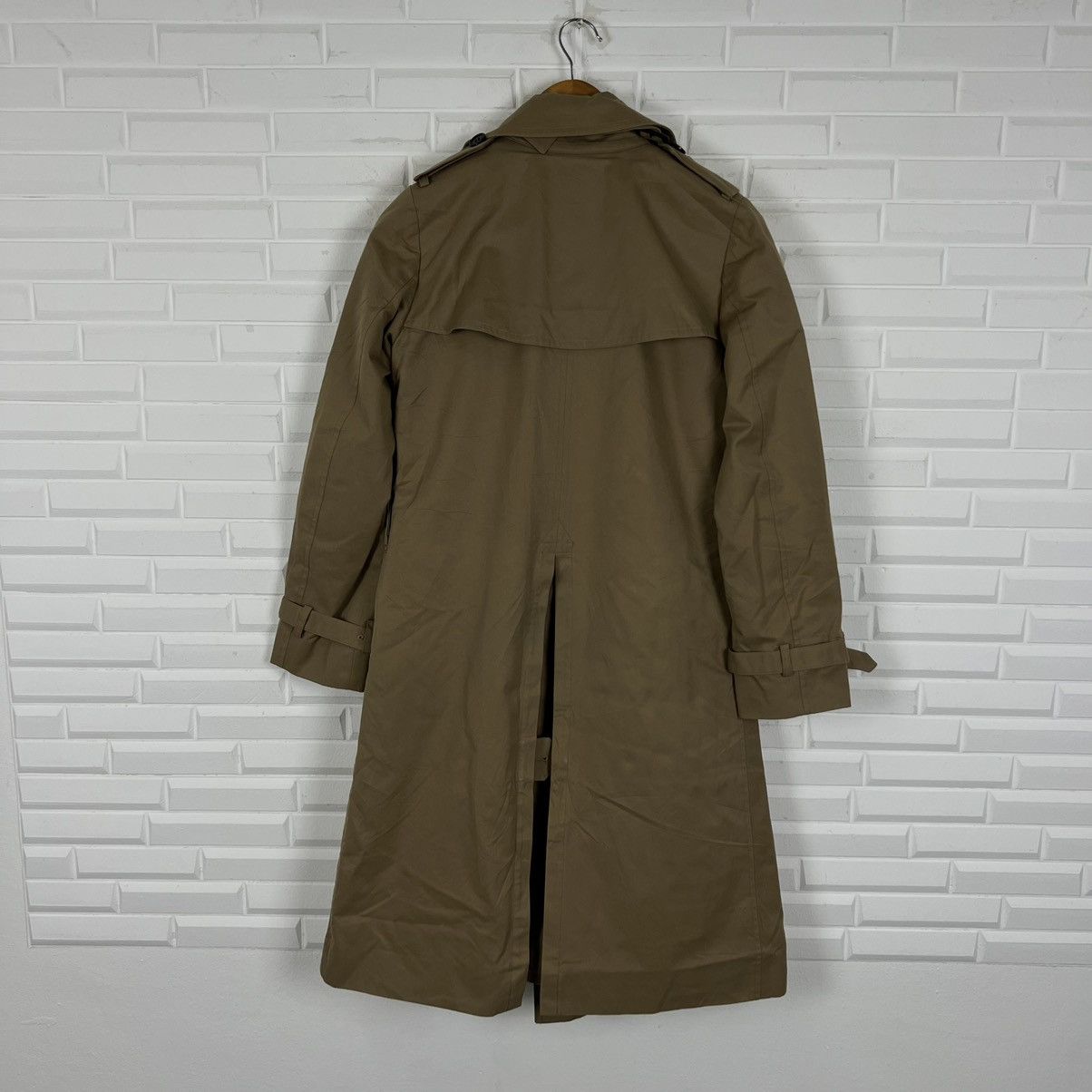 HYKE RICH BROWN TRENCH COAT HYKE MADE IN JAPAN Size US M / EU 48-50 / 2 - 8 Thumbnail