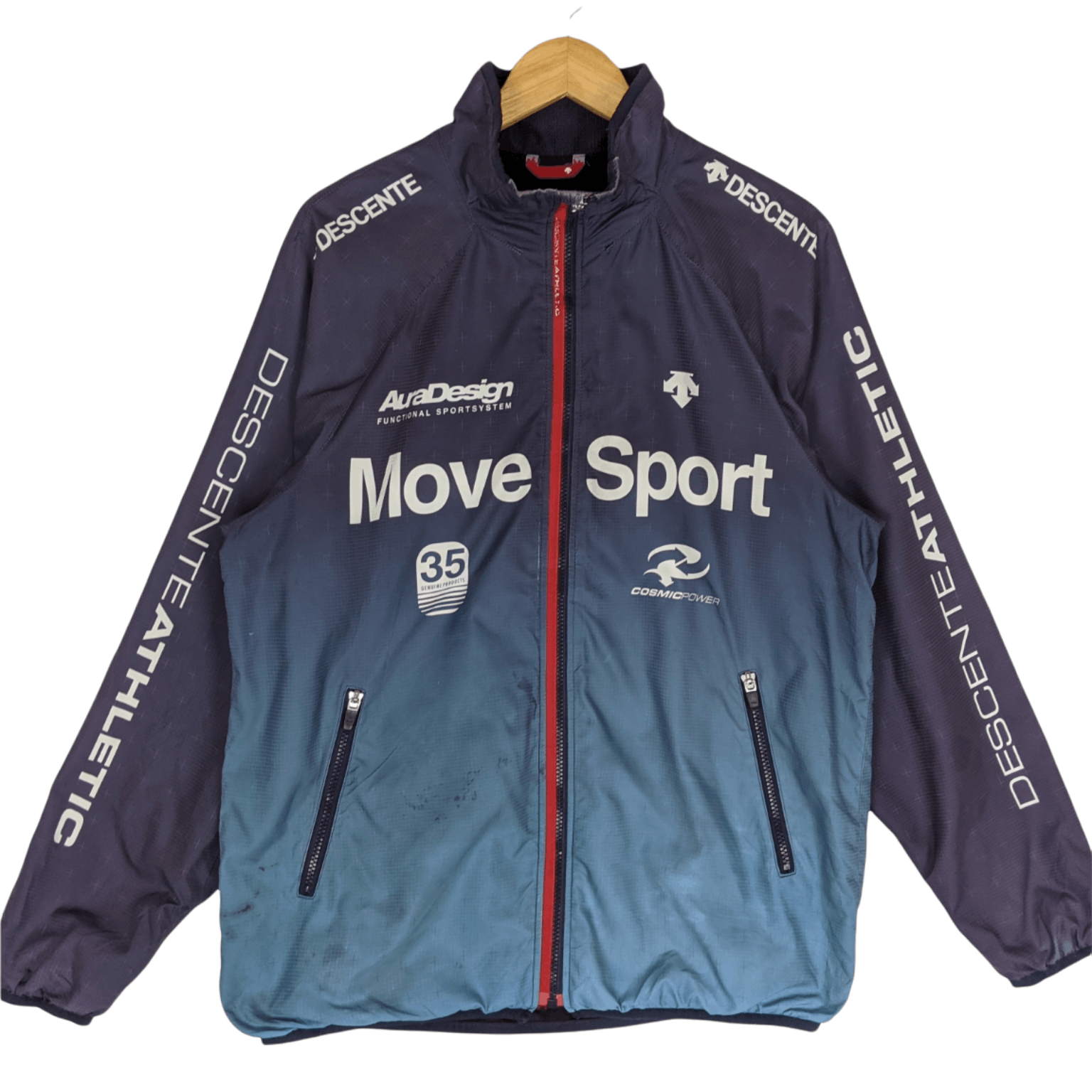 Descente × Japanese Brand DESCENTE Tracksuit Windbreaker Cosmic Thermo Jacket Size US L / EU 52-54 / 3 - 2 Thumbnail