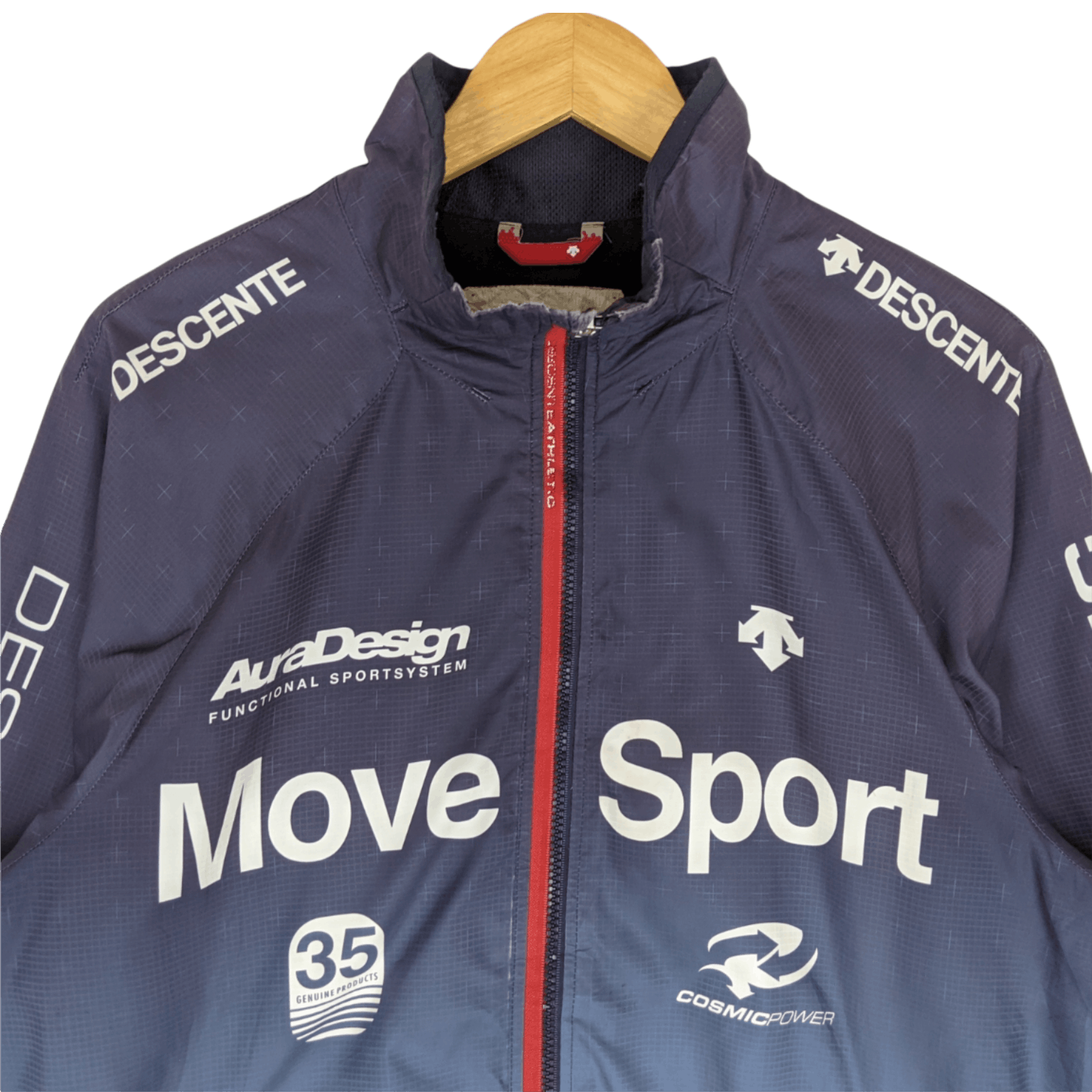 Descente × Japanese Brand DESCENTE Tracksuit Windbreaker Cosmic Thermo Jacket Size US L / EU 52-54 / 3 - 4 Thumbnail