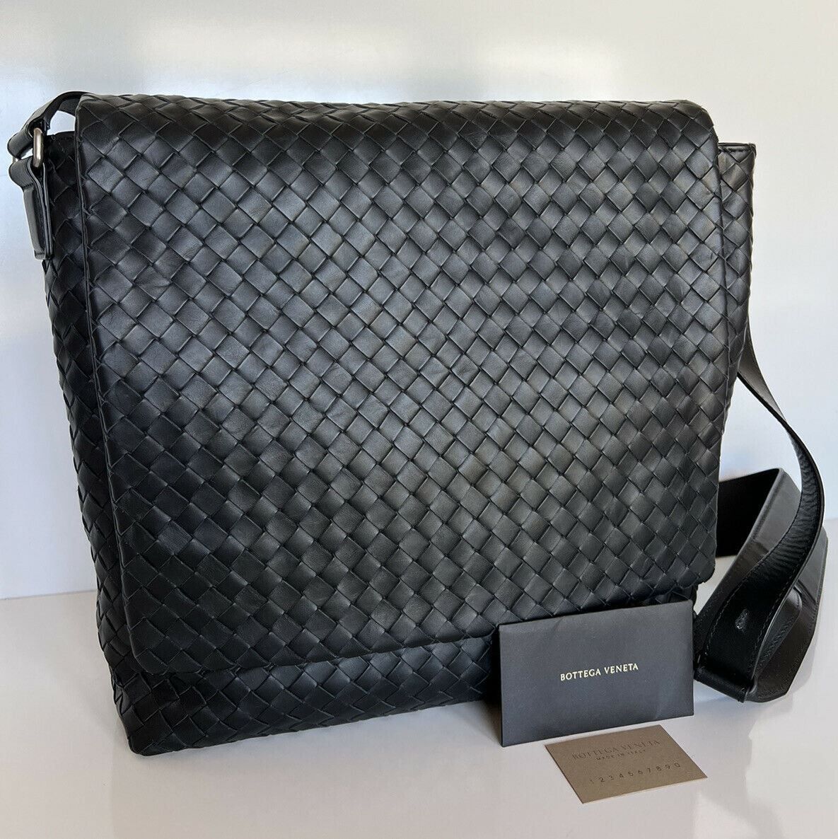 Bottega Veneta Crossbody Bag in Black Size ONE SIZE - 3 Thumbnail