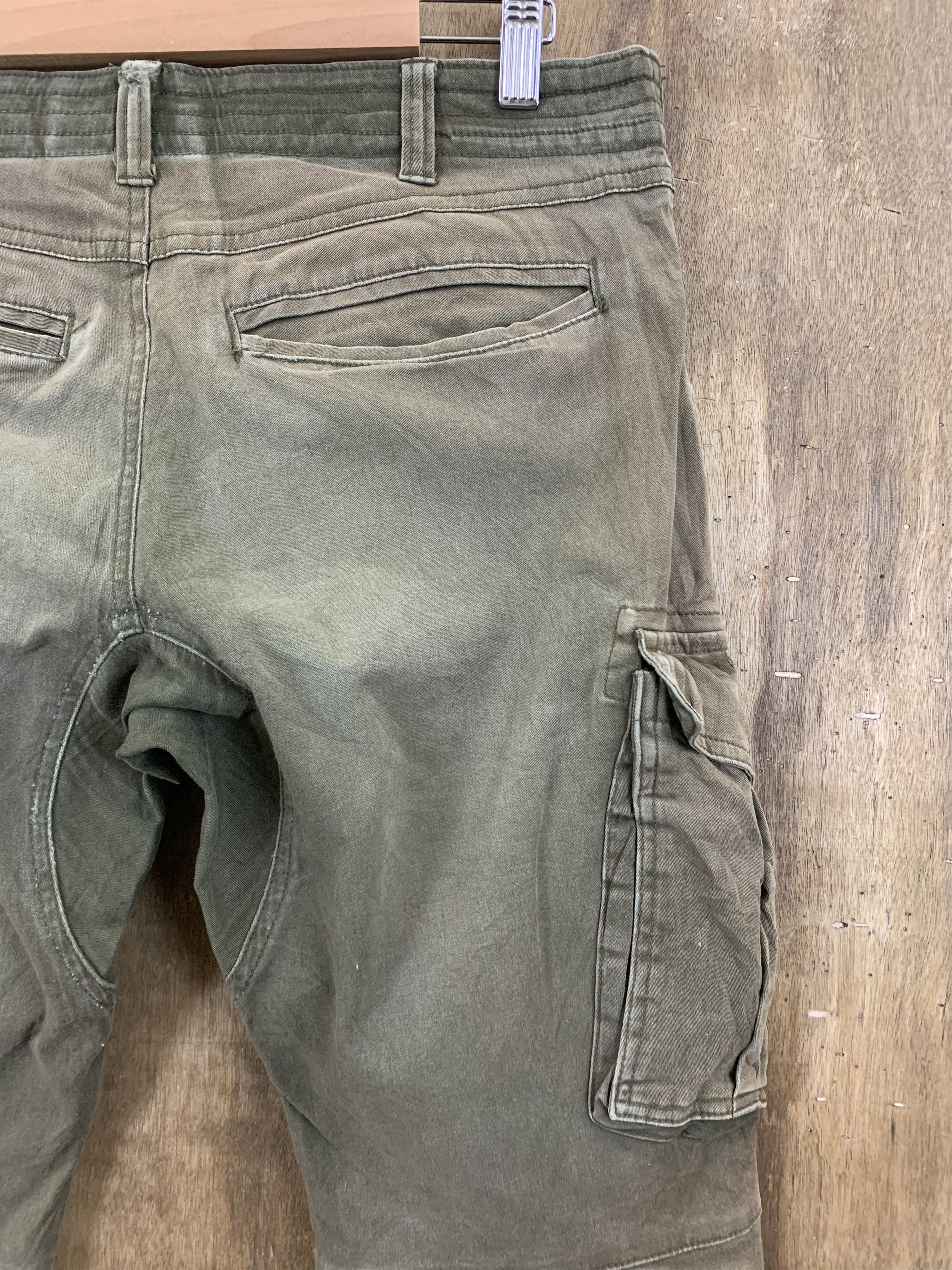 Japanese Brand Cargo Pant Geride Multipocket Faded Brown Travis Scott Styl Size US 29 - 15 Thumbnail