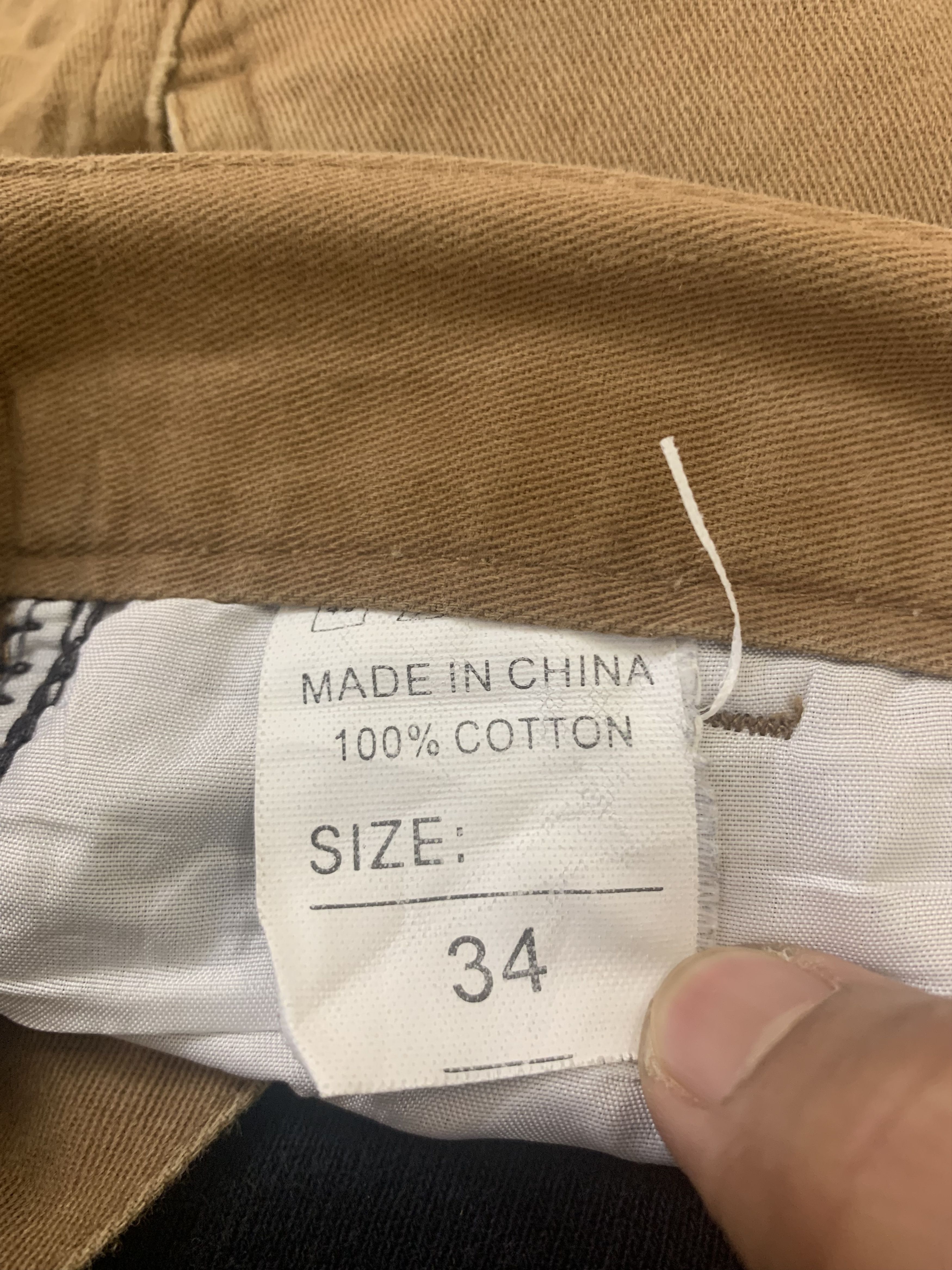 Japanese Brand Cargo Pants Multipocket Brown Travis Scott Style Size US 33 - 17 Thumbnail