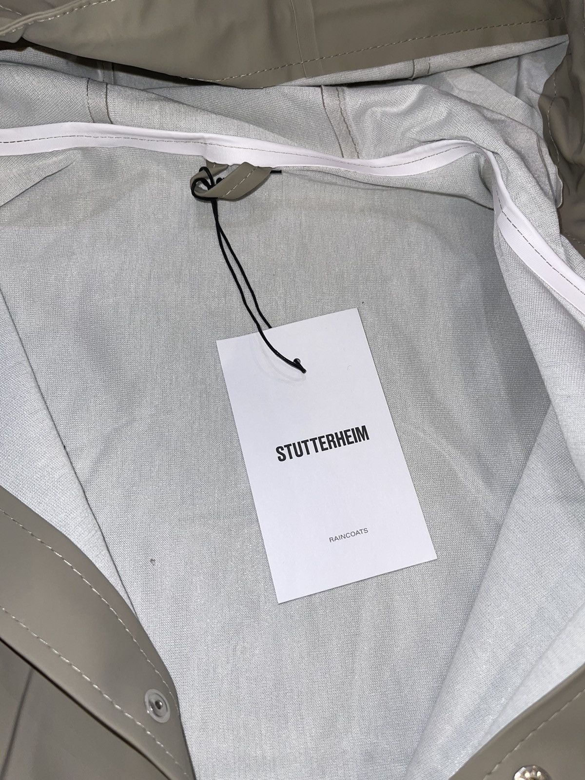 Stutterheim DS! Stutterheim Loma Potato Sleeveless Raincoat Size US L / EU 52-54 / 3 - 11 Thumbnail