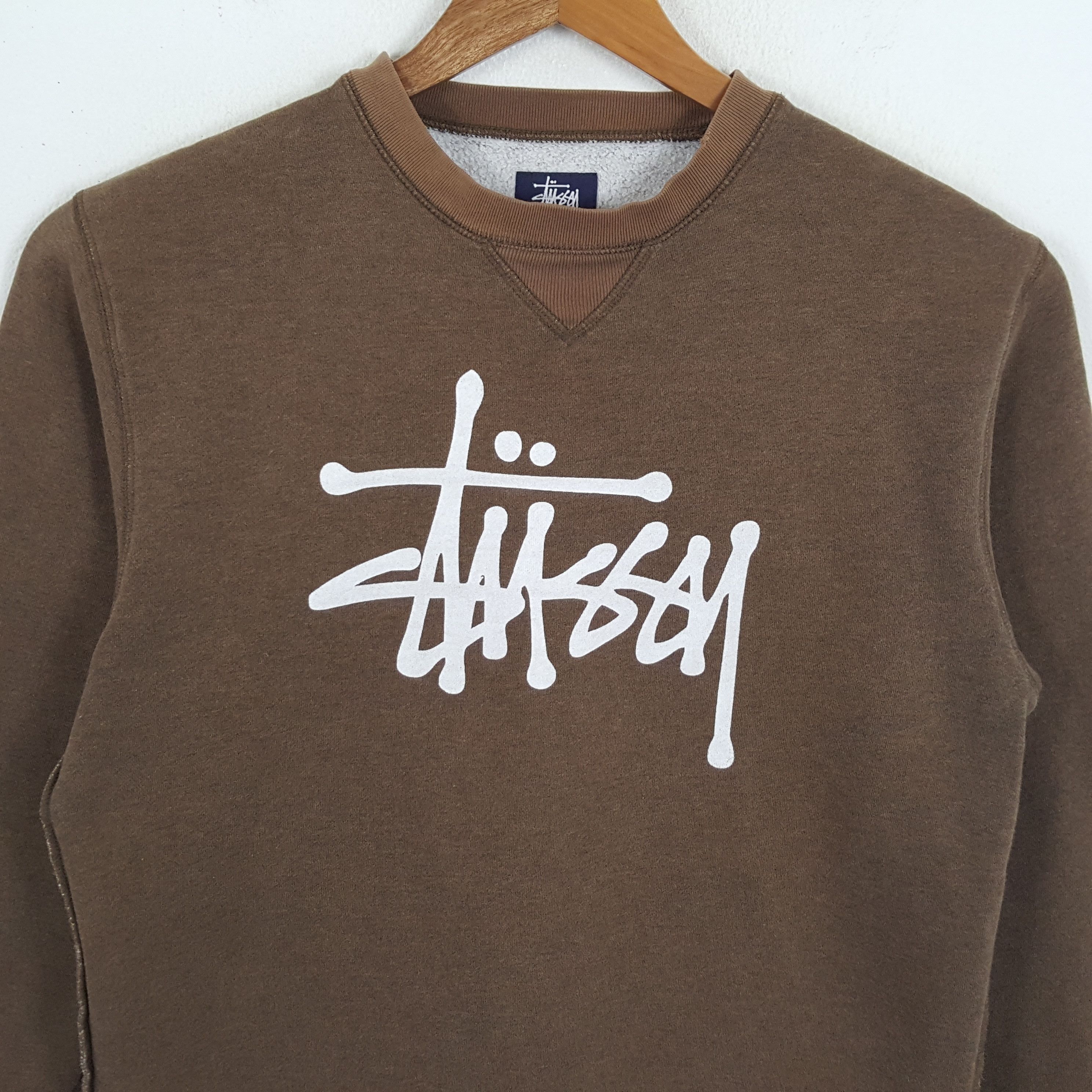 Stussy × Vintage Vintage STUSSY Streetwear Skateboard Style Sweatshirts Size US M / EU 48-50 / 2 - 2 Thumbnail