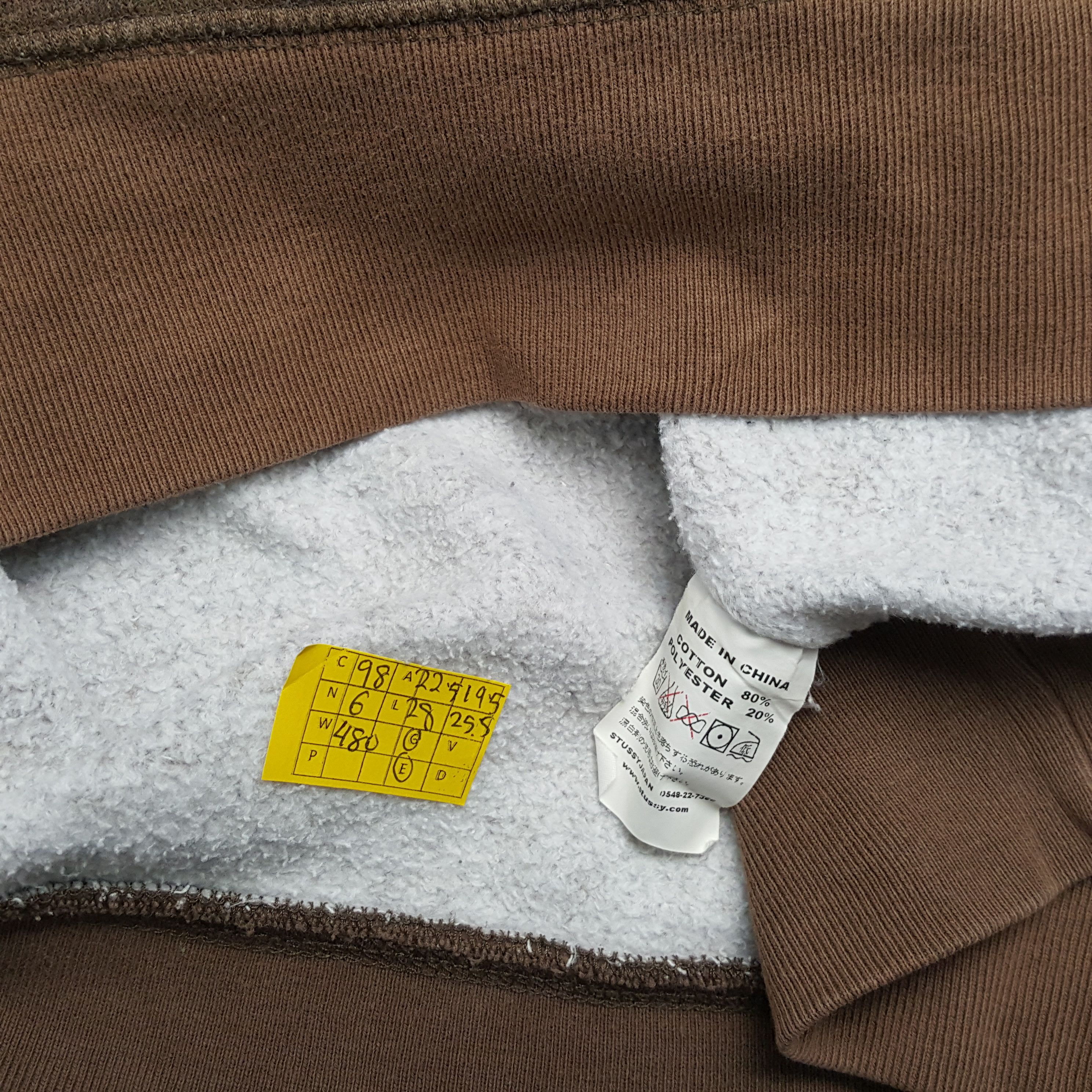 Stussy × Vintage Vintage STUSSY Streetwear Skateboard Style Sweatshirts Size US M / EU 48-50 / 2 - 7 Thumbnail