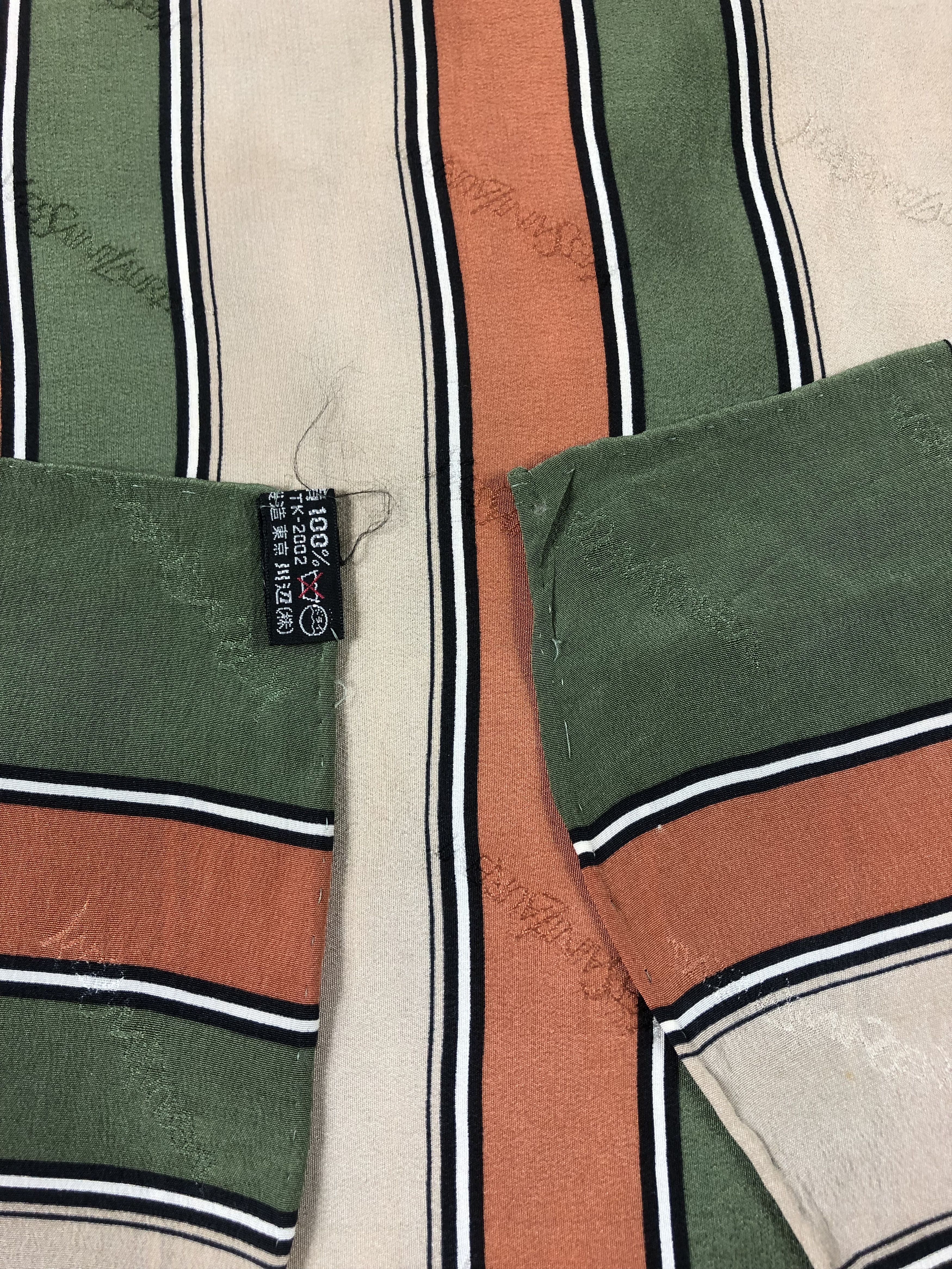 Yves Saint Laurent Yves Saint Laurent Monogram Silk Scarf Size ONE SIZE - 8 Thumbnail
