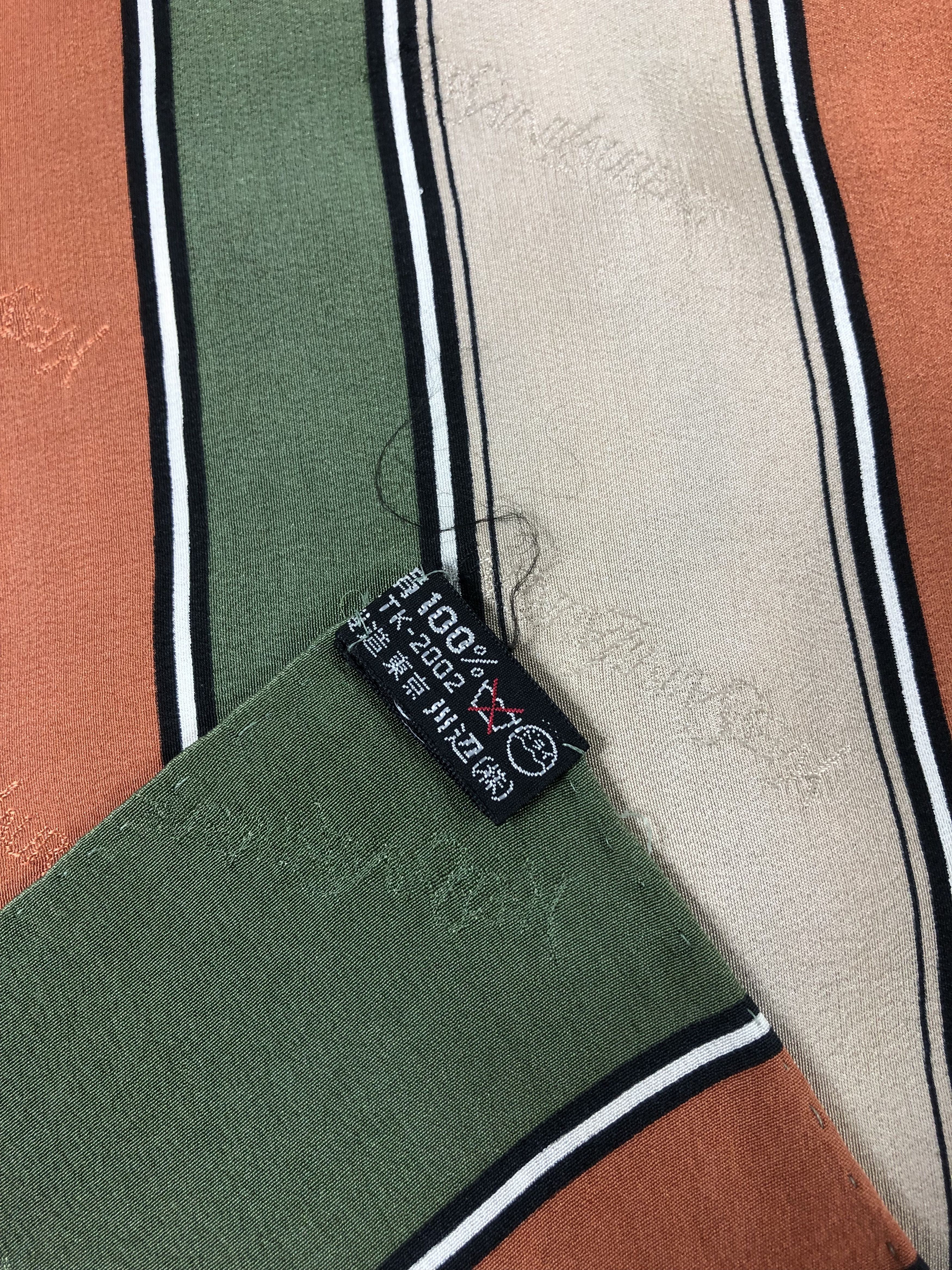 Yves Saint Laurent Yves Saint Laurent Monogram Silk Scarf Size ONE SIZE - 7 Thumbnail