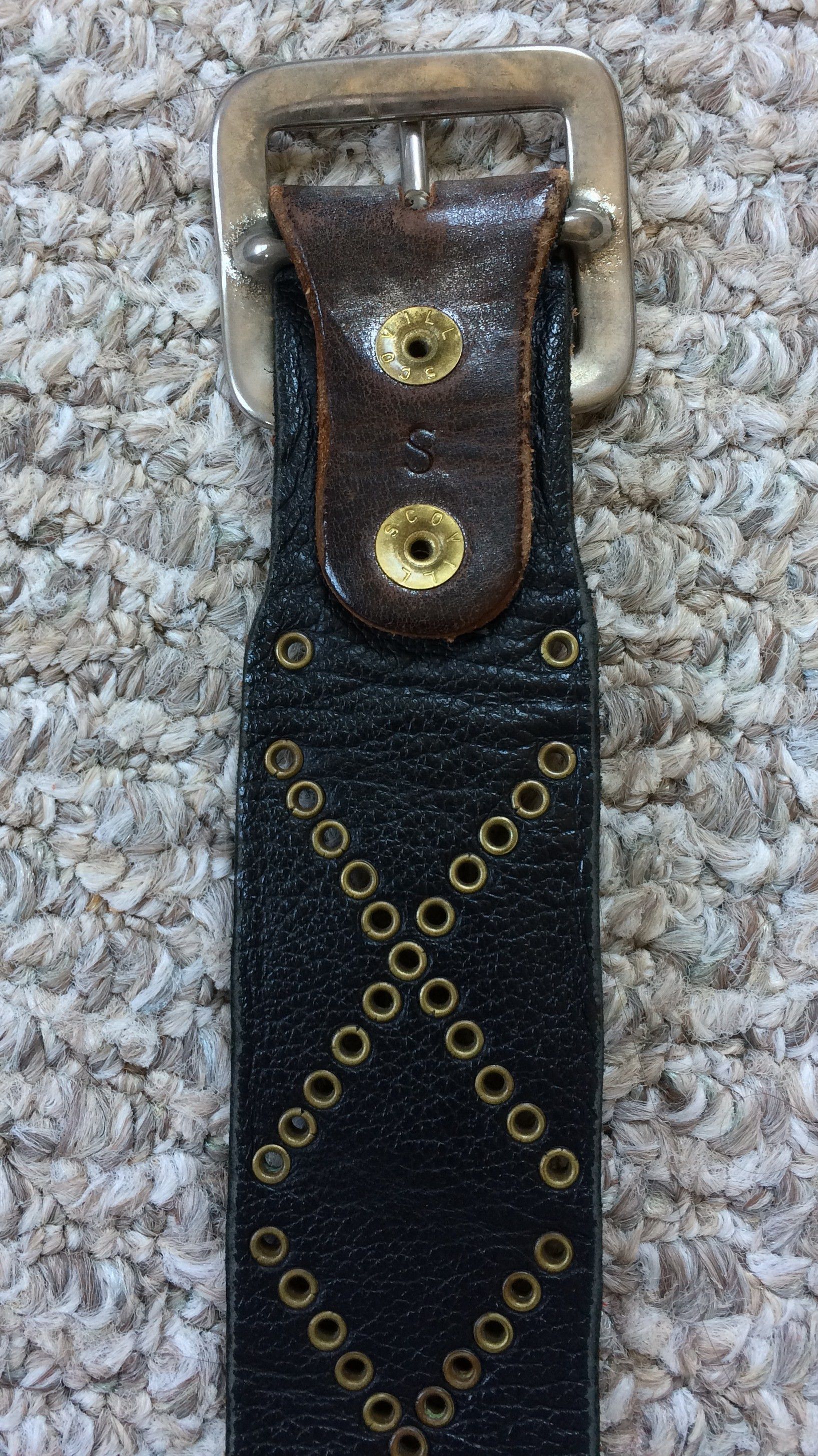 Hysteric Glamour Hysteric Glamour x Baltazar Studded Leather Belt Size 30 - 6 Thumbnail