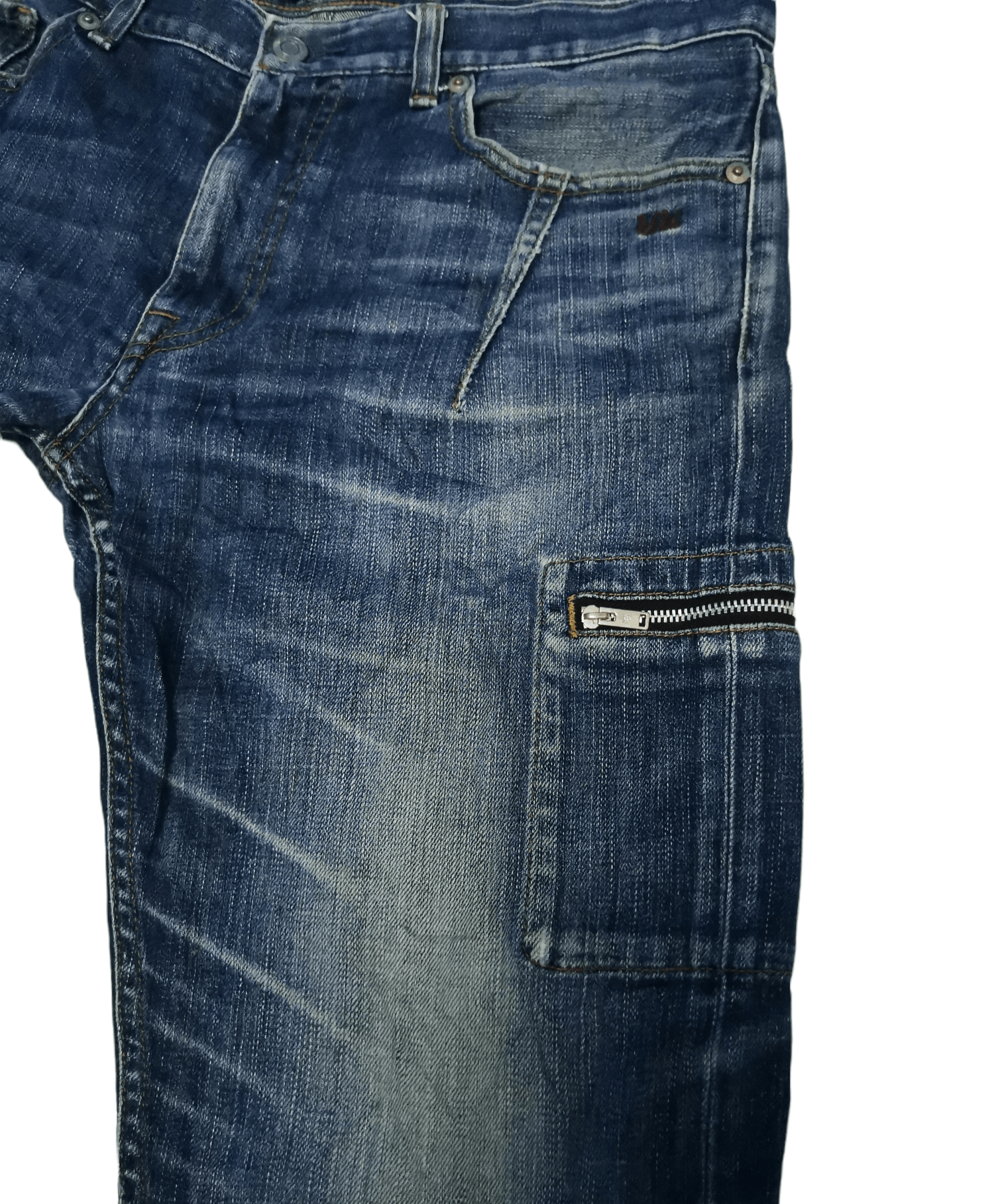 Undercover Undercover Jun Takahashi Denim Pants Distressed Designer Size US 32 / EU 48 - 2 Thumbnail