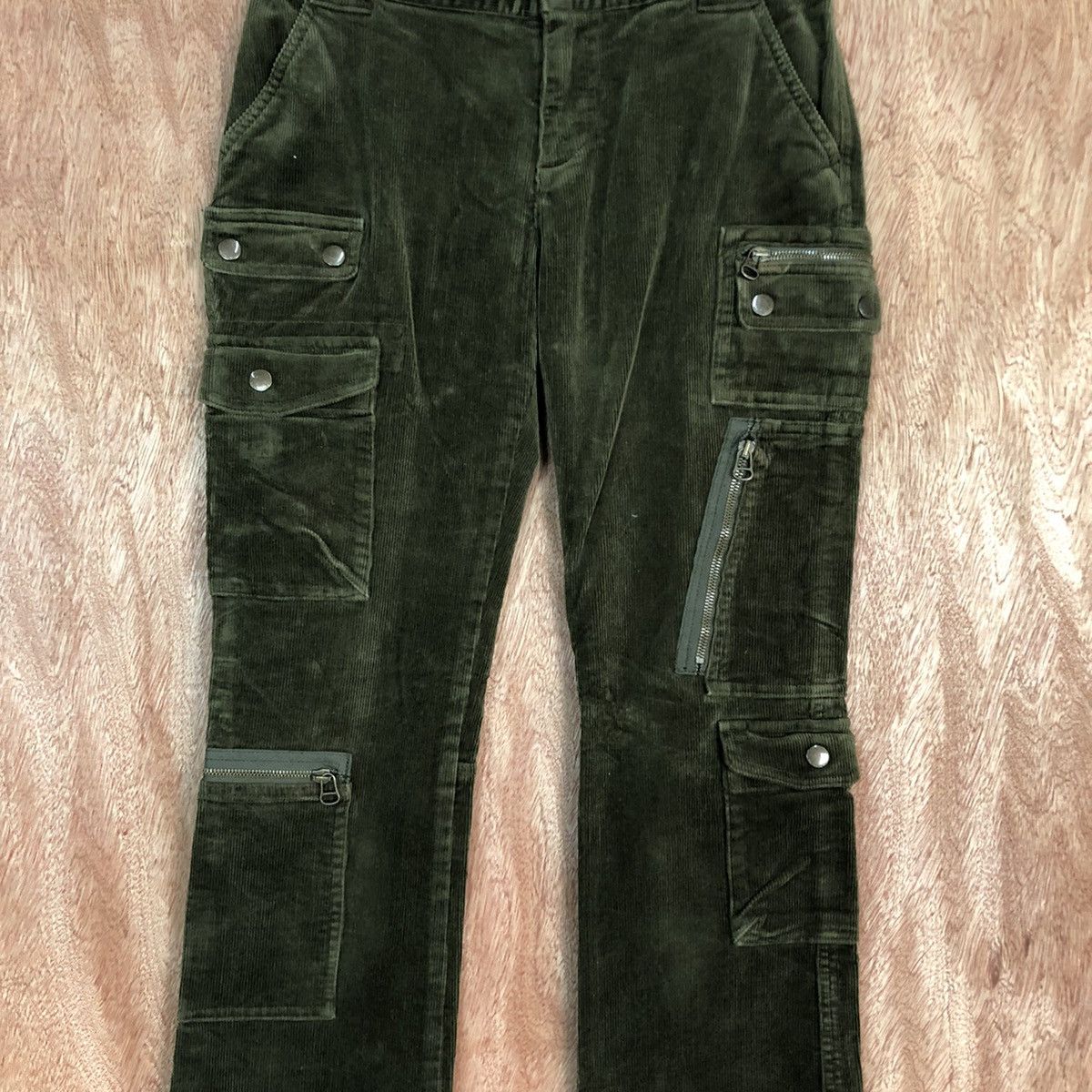 Polo Ralph Lauren Ralph Lauren corduroy multipocket cargo Denim Pants #c754DL Size US 27 - 4 Thumbnail