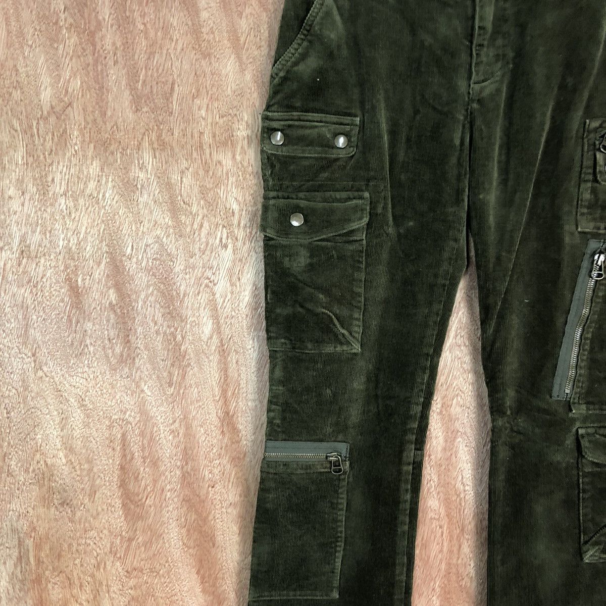 Polo Ralph Lauren Ralph Lauren corduroy multipocket cargo Denim Pants #c754DL Size US 27 - 6 Thumbnail