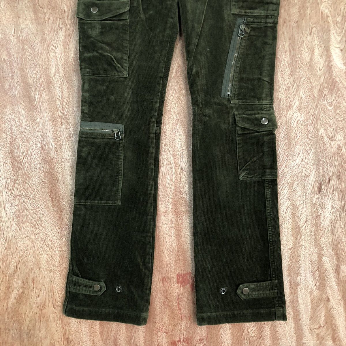 Polo Ralph Lauren Ralph Lauren corduroy multipocket cargo Denim Pants #c754DL Size US 27 - 3 Thumbnail