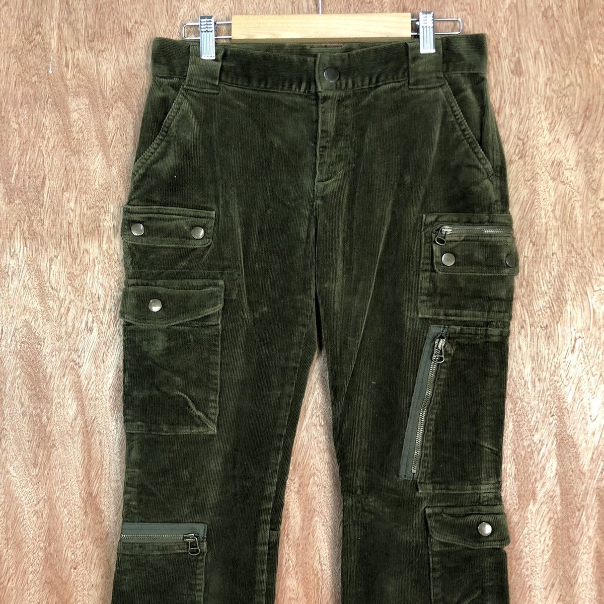 Polo Ralph Lauren Ralph Lauren corduroy multipocket cargo Denim Pants #c754DL Size US 27 - 2 Thumbnail