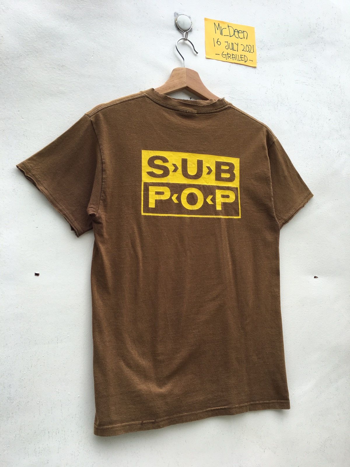 Band Tees Vintage SUB POP Record Touch Me I’m Sick Mudhoney Tshirt Size US S / EU 44-46 / 1 - 12 Thumbnail