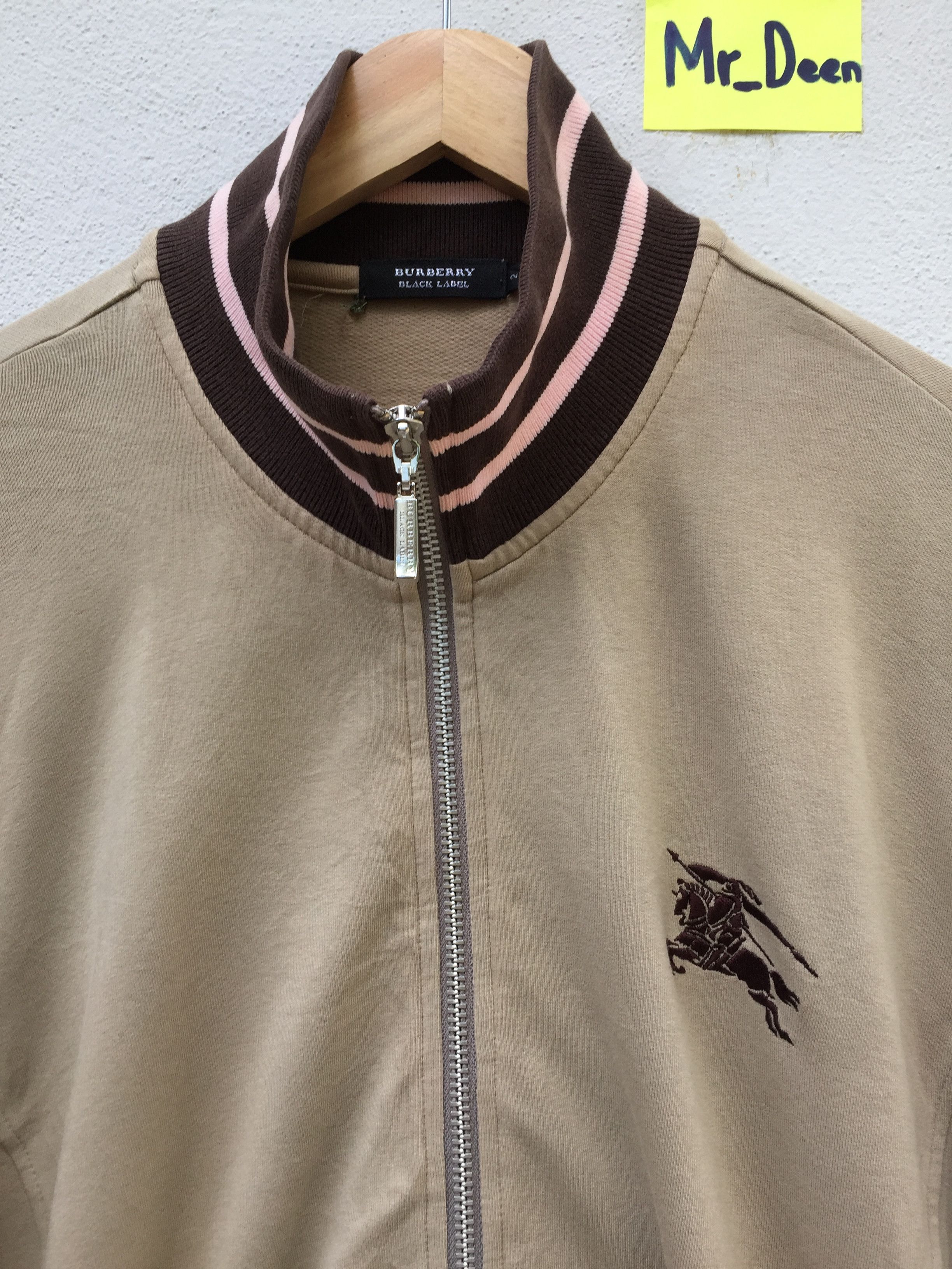 Burberry Burberry Black Label Logo Zip Sweater Size US S / EU 44-46 / 1 - 8 Thumbnail