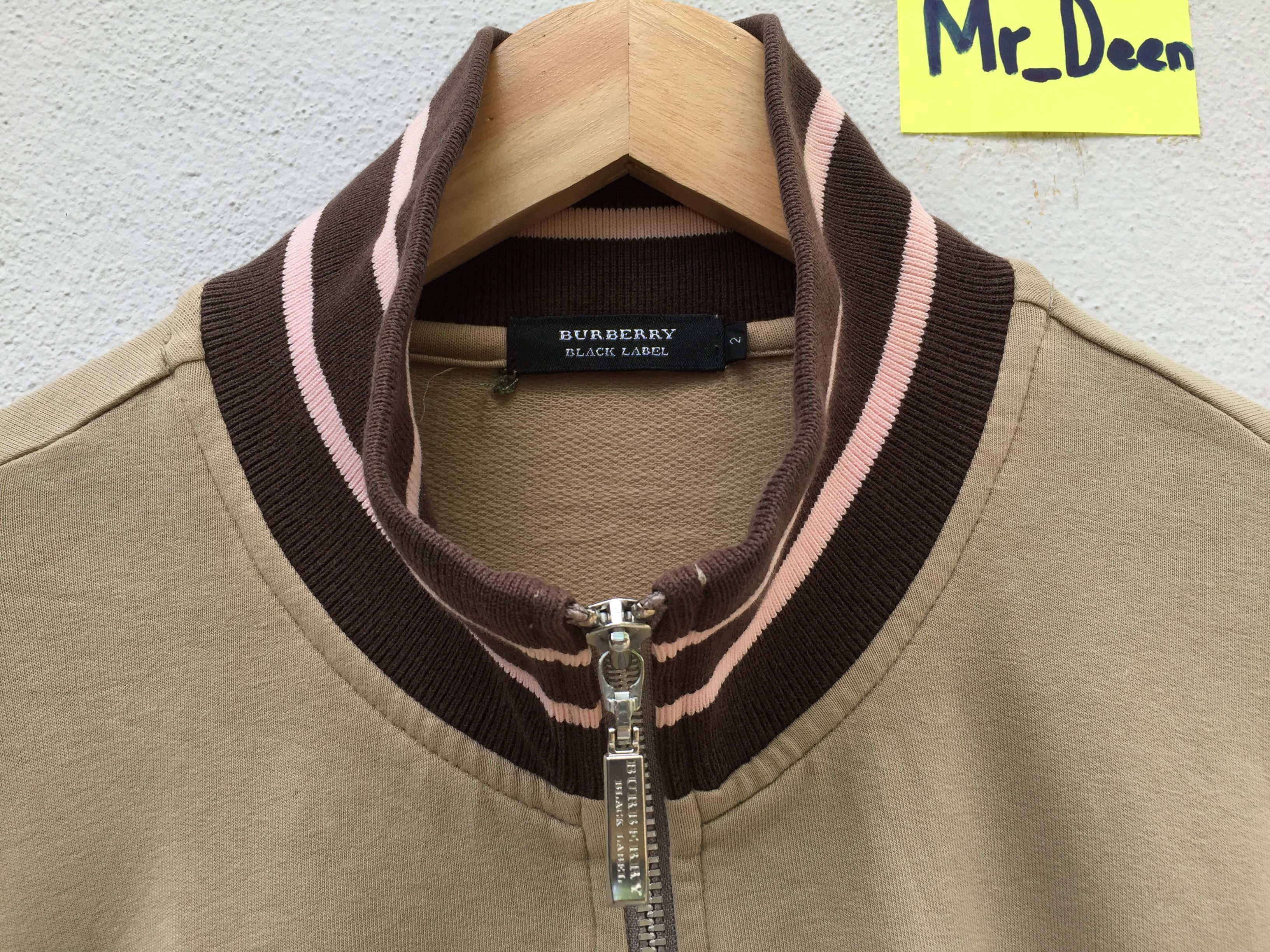 Burberry Burberry Black Label Logo Zip Sweater Size US S / EU 44-46 / 1 - 7 Thumbnail