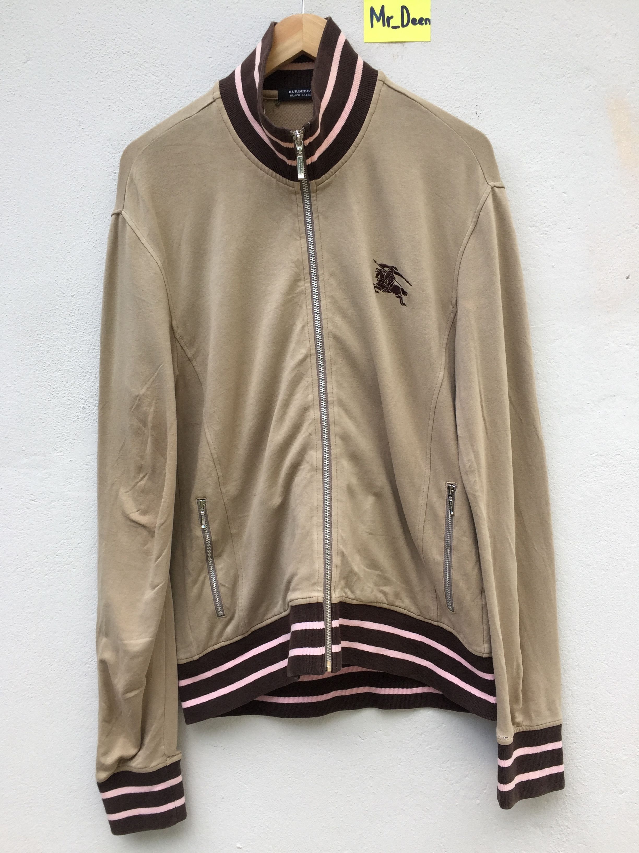 Burberry Burberry Black Label Logo Zip Sweater Size US S / EU 44-46 / 1 - 4 Thumbnail