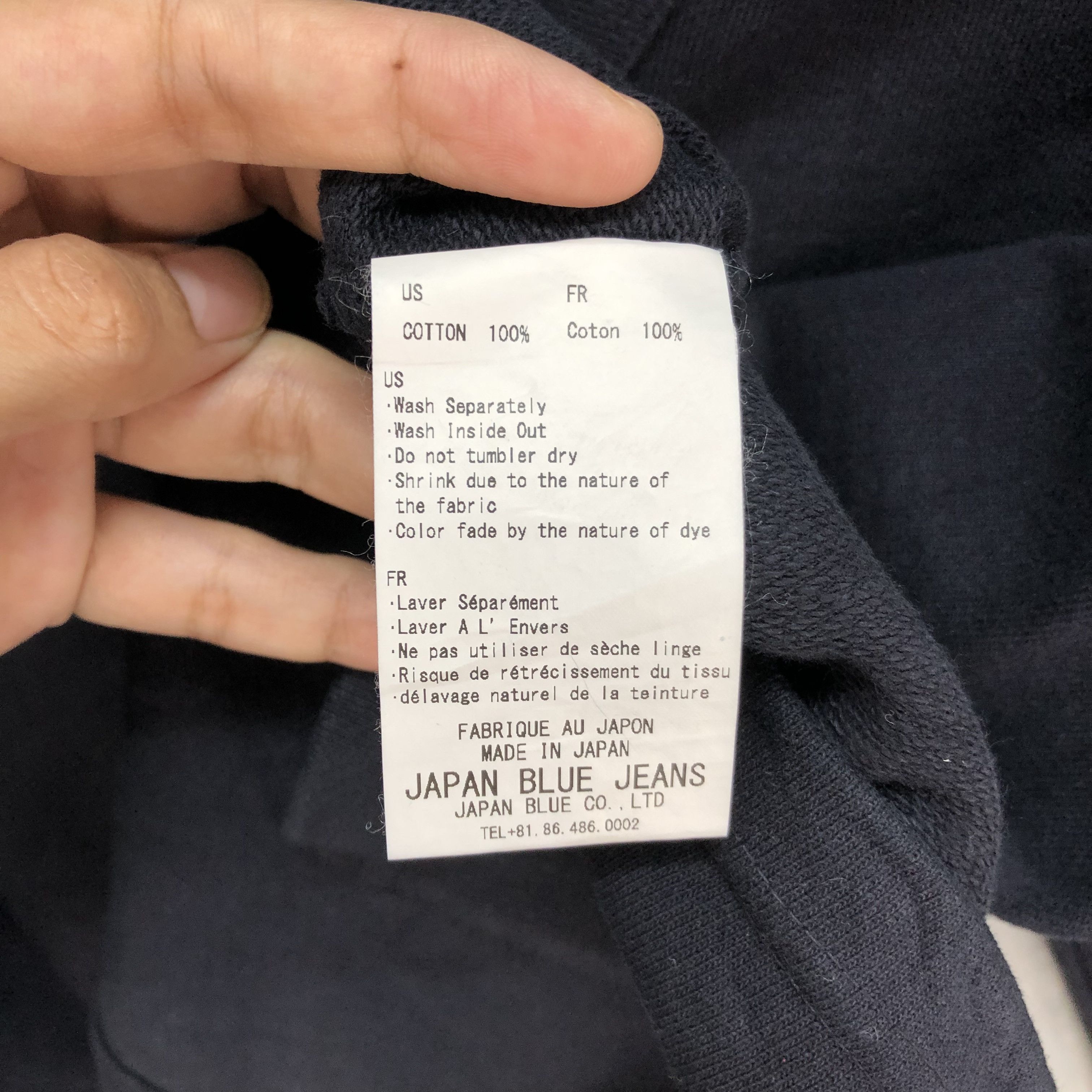 Japan Blue JAPAN BLUE JEANS MADE IN JAPAN CARDIGAN #6002-217 Size US L / EU 52-54 / 3 - 8 Thumbnail