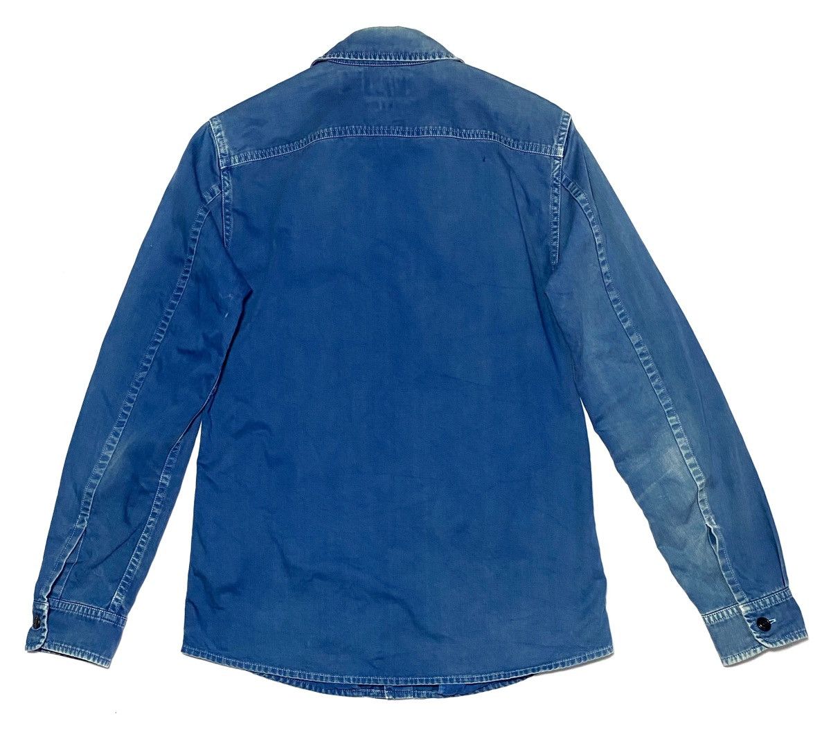 Blue Blue Japan Blue Blue Japan Indigo Kasuri Western Button Shirt Size US XS / EU 42 / 0 - 4 Thumbnail