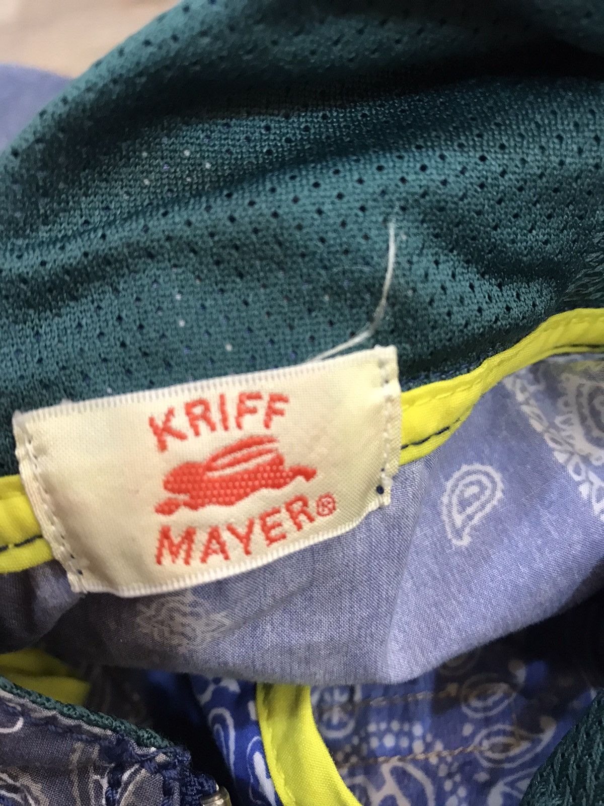 Designer Vintage Kriff Mayer Bandana Windbreakers Jackets Size US XXS / EU 40 - 12 Thumbnail