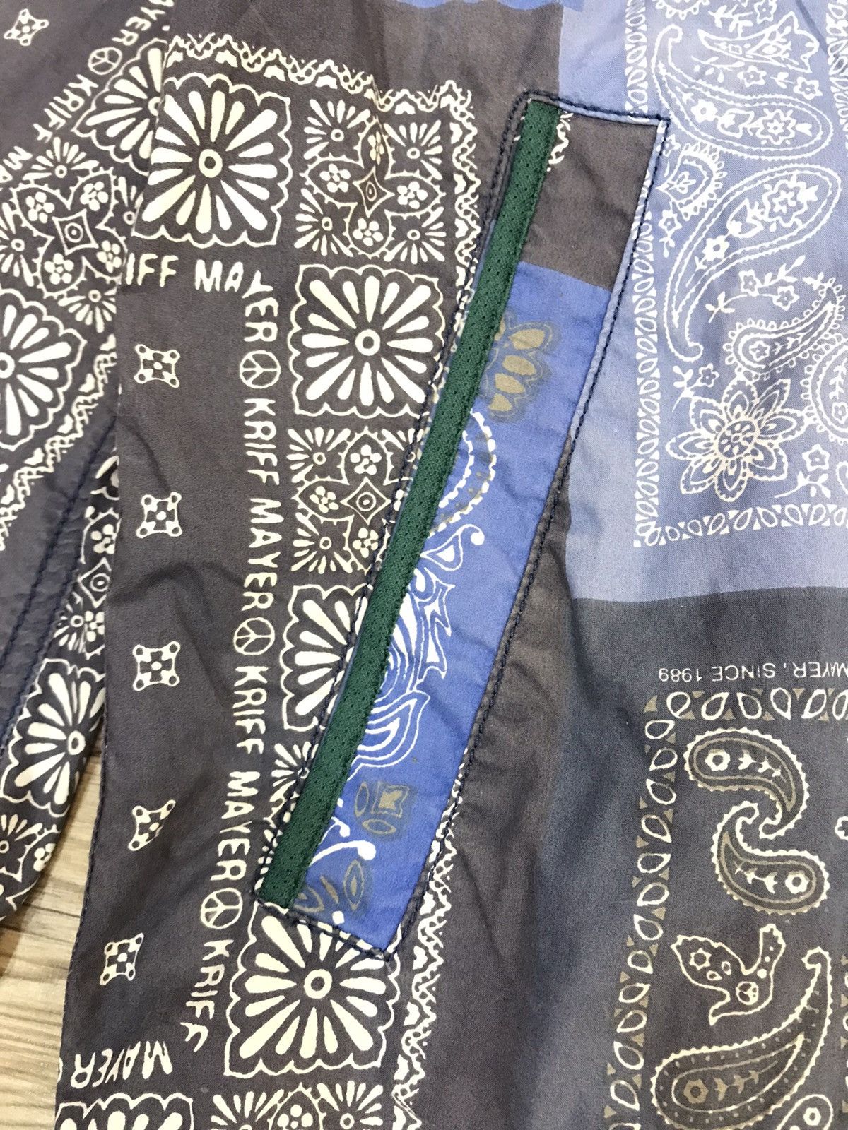 Designer Vintage Kriff Mayer Bandana Windbreakers Jackets Size US XXS / EU 40 - 11 Thumbnail