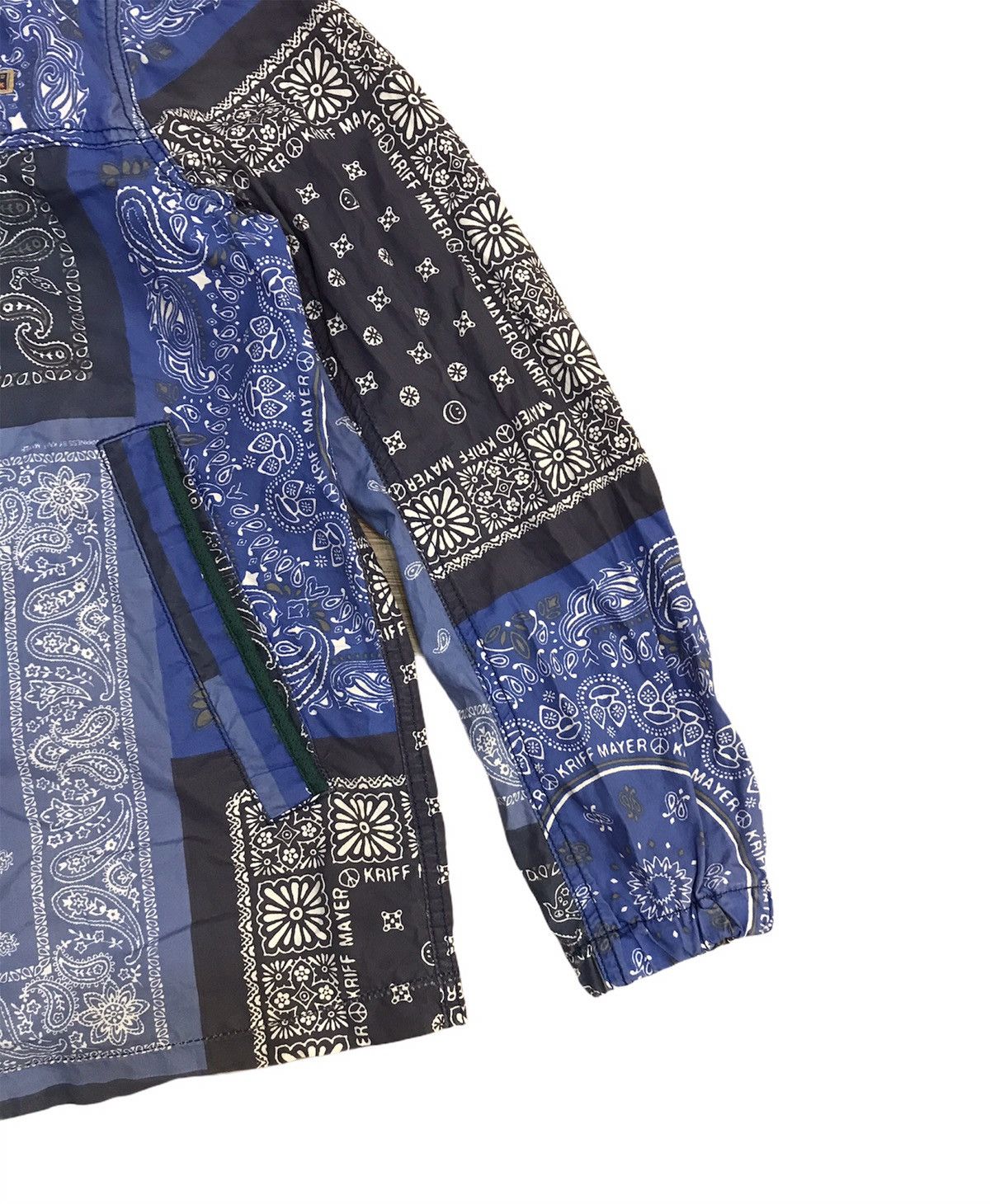Designer Vintage Kriff Mayer Bandana Windbreakers Jackets Size US XXS / EU 40 - 4 Thumbnail