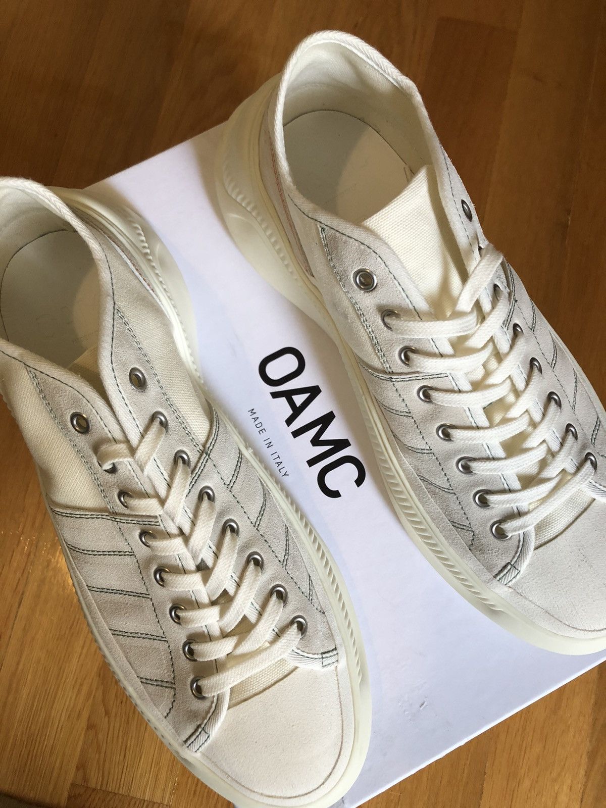 OAMC OAMC Free Solo Canvas platform sneaker Low Size US 10 / EU 43 - 7 Thumbnail