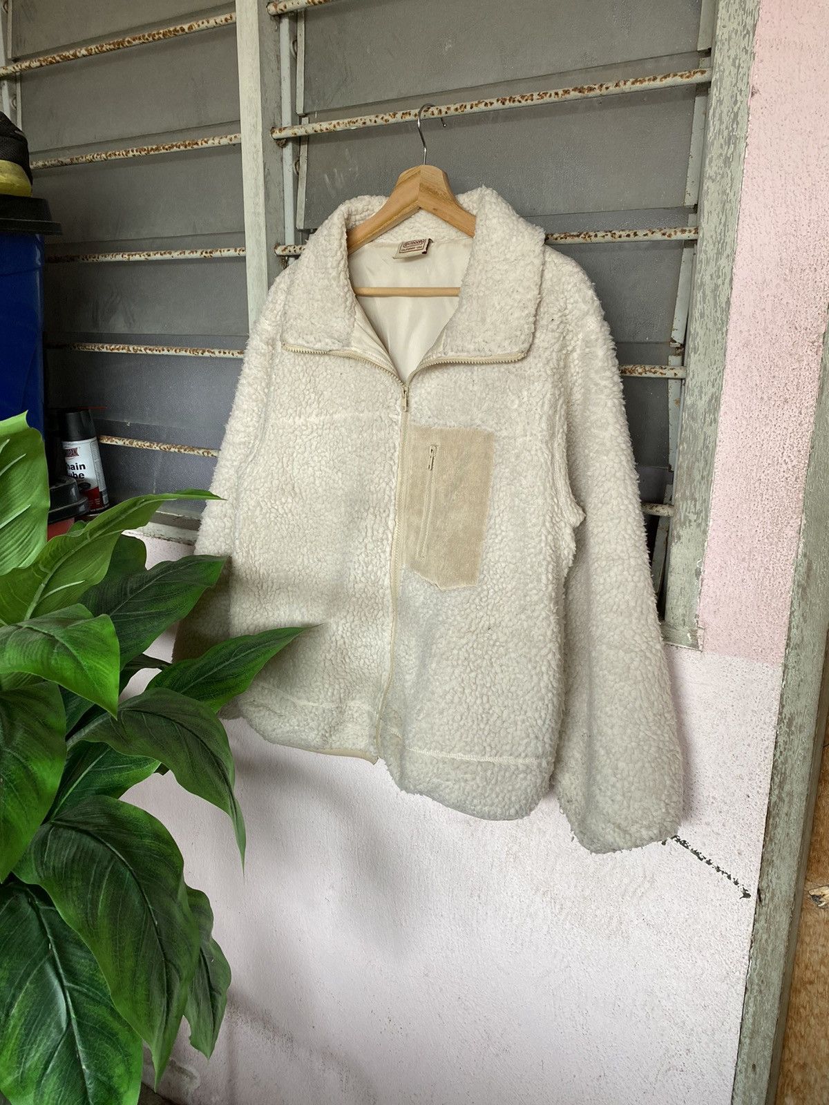 image of Hype x Outdoor Life Outdoor Product Gorpcore Jacket in White, Men's (Size Medium)