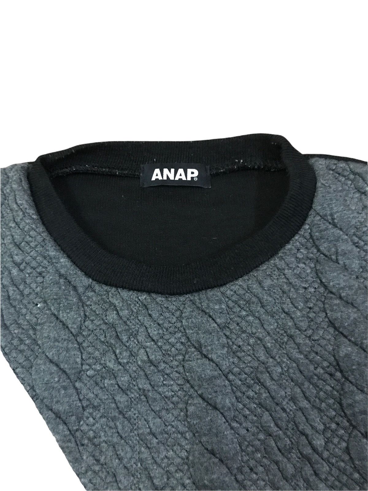 Japanese Brand Japanese Brand Anap Abstract Design Hand Knit Sweatshirt Size US XS / EU 42 / 0 - 3 Thumbnail