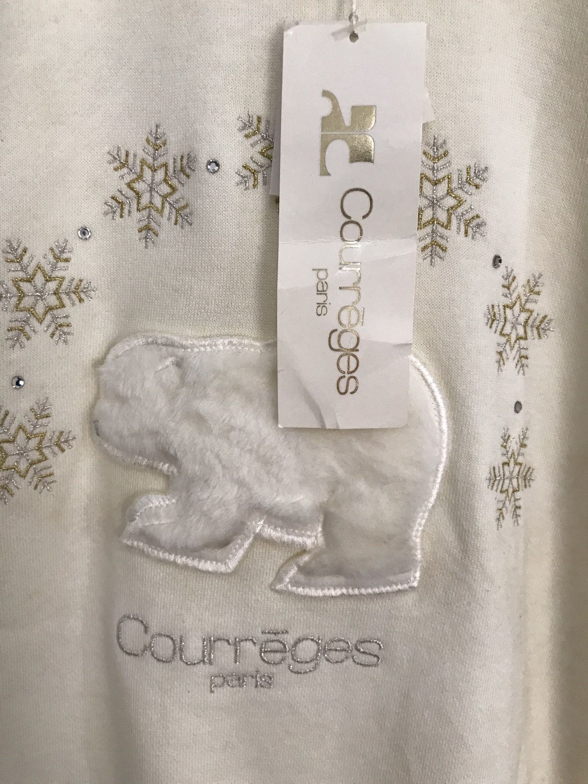 Courreges Courreges Paris Crewneck Sweatshirt With Tag Price ¥16,100 Size US S / EU 44-46 / 1 - 3 Thumbnail