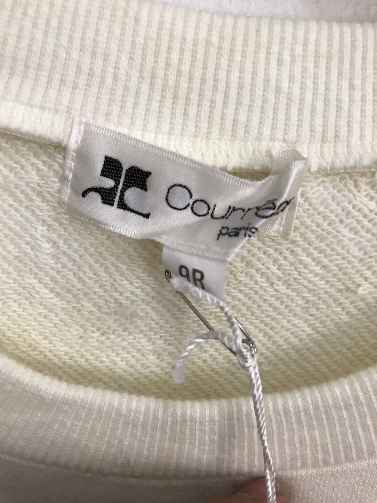 Courreges Courreges Paris Crewneck Sweatshirt With Tag Price ¥16,100 Size US S / EU 44-46 / 1 - 4 Thumbnail