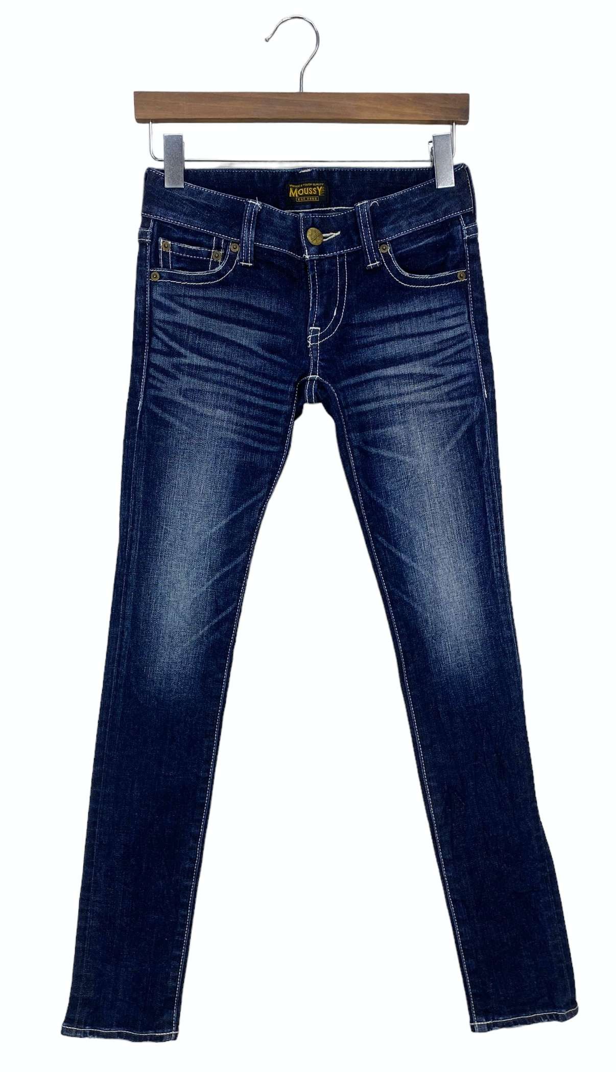 Japanese Brand × MOUSSY Moussy Jeans Skinny Jeans Low Rise Jeans Size 24" / US 00 / IT 34 - 2 Thumbnail