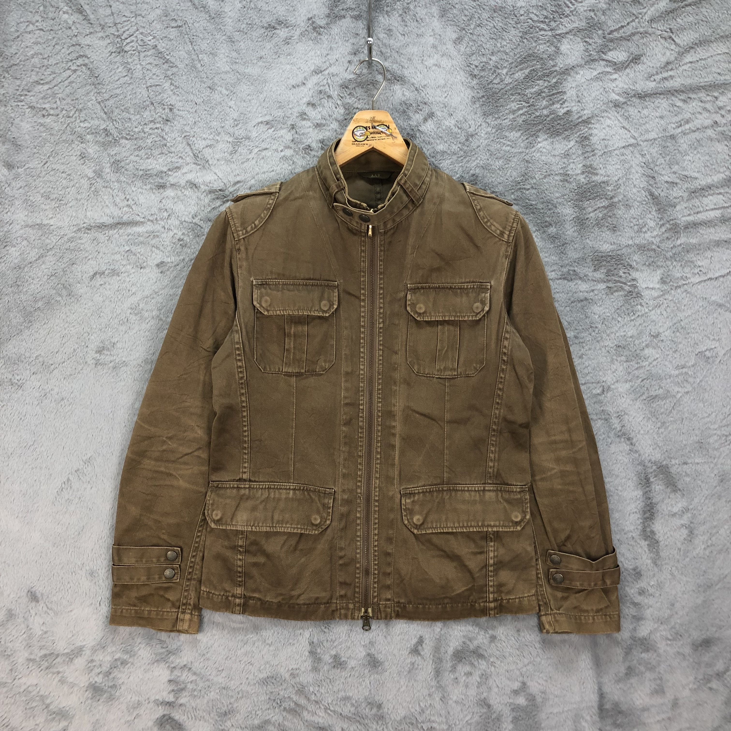 Yohji Yamamoto A.A.R Yohji Design Studio Chore Jacket #4658-162 Size US M / EU 48-50 / 2 - 1 Thumbnail