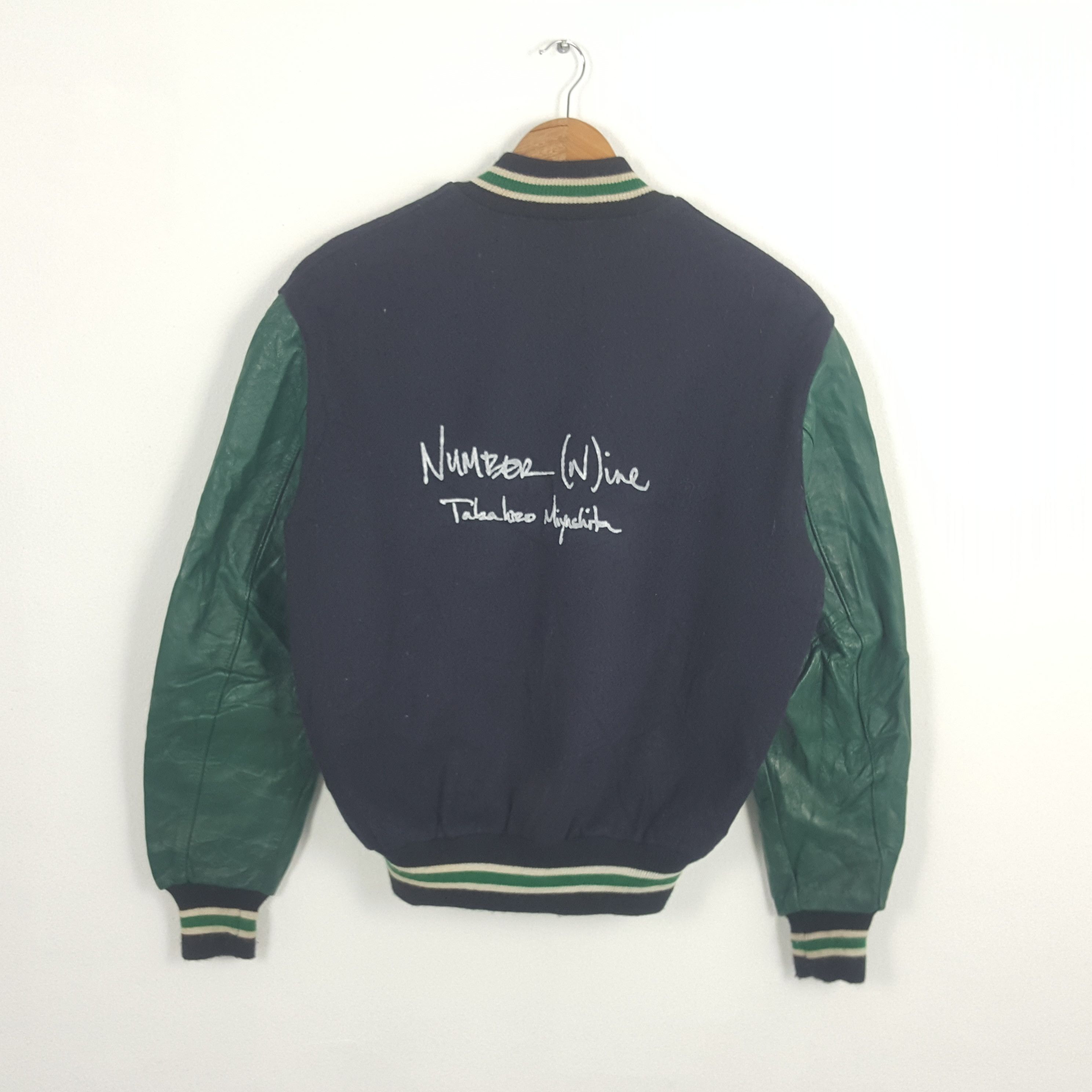 Number N Ine Varsity Jacket | Grailed