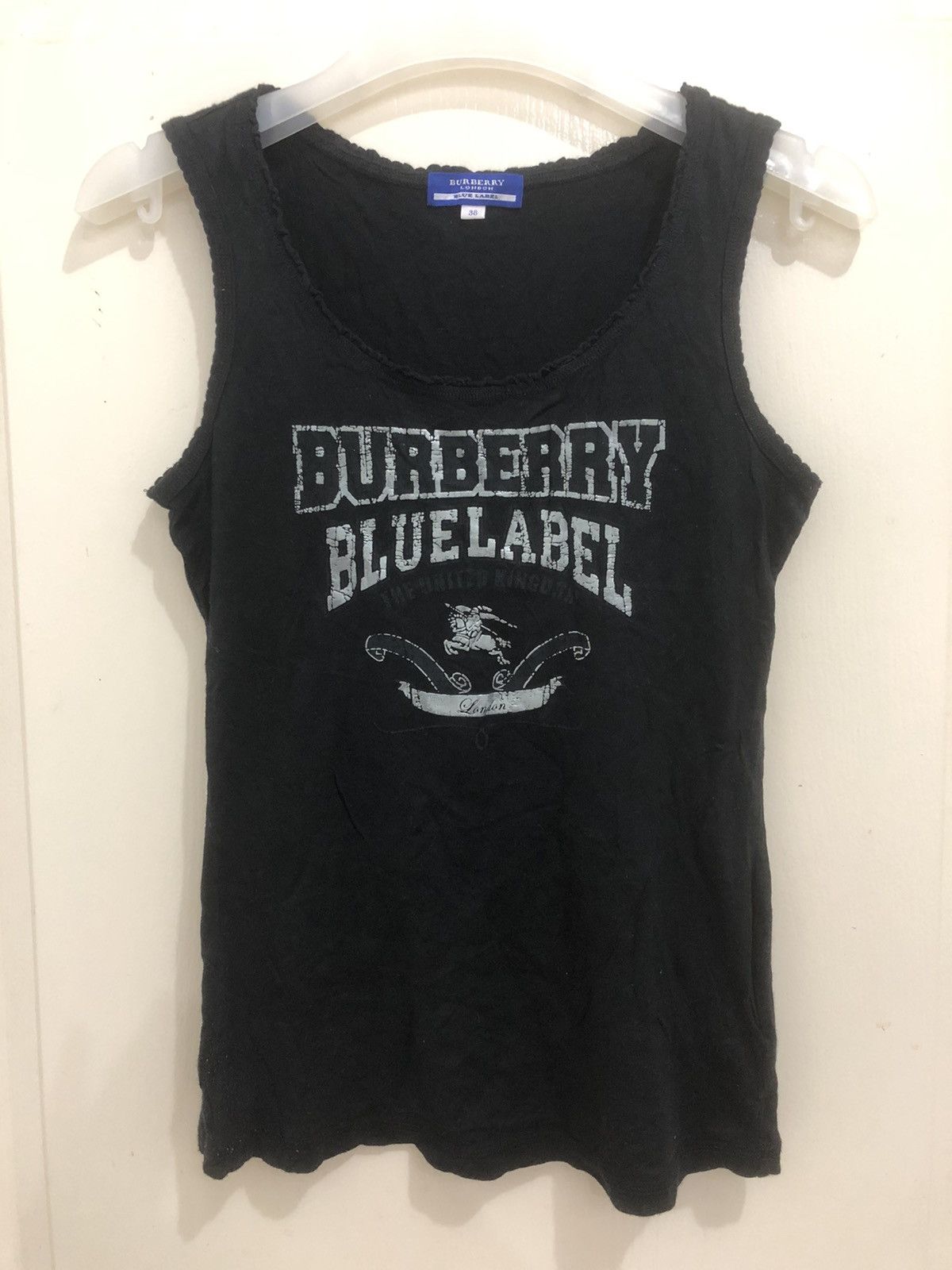 Burberry × Japanese Brand Burberry Blue Label Tank Top Size S / US 4 / IT 40 - 1 Thumbnail
