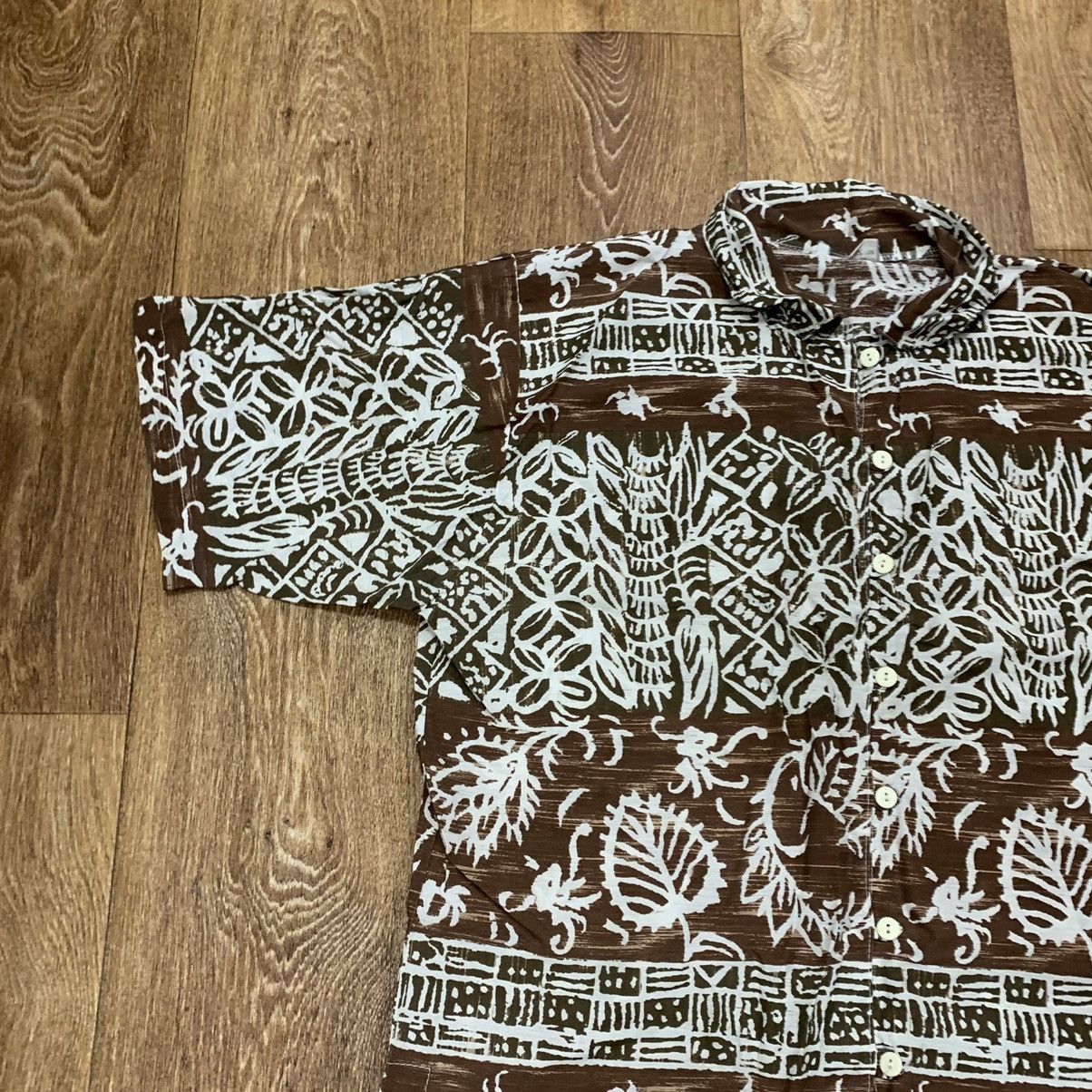Vintage Vintage 90s All Over Print Hawaiian Shirt Streetwear Boxy M Size US M / EU 48-50 / 2 - 4 Thumbnail