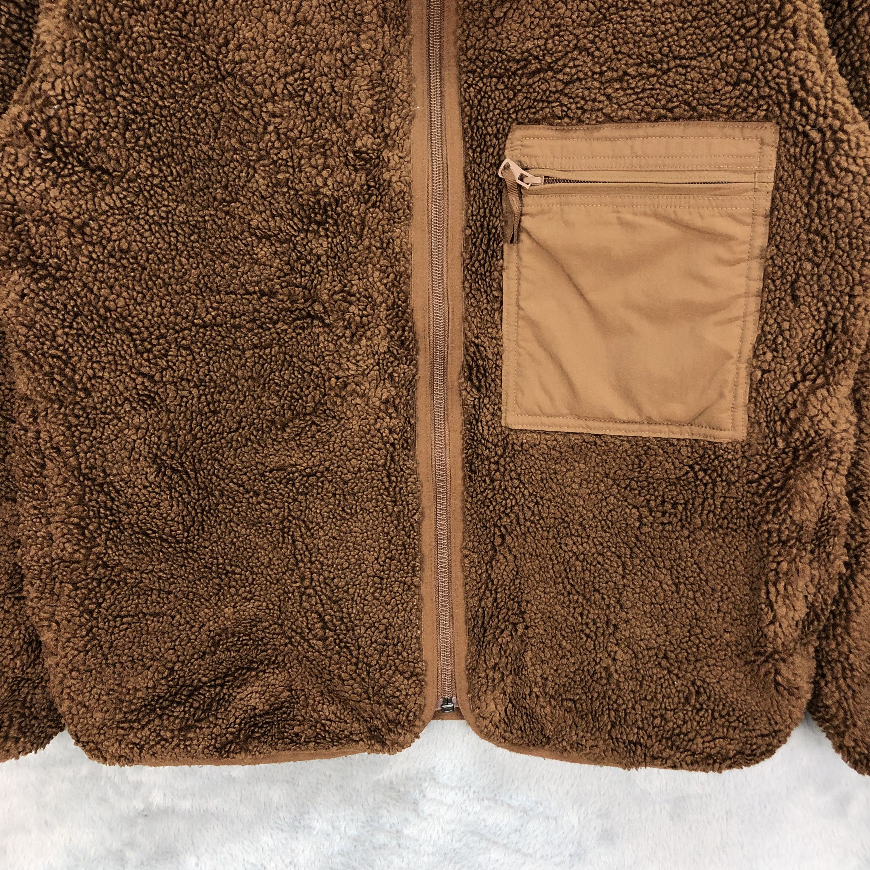 Lemaire × Uniqlo LEMAIRE DEEP PILE FLEECE JACKET #5309-183 Size US L / EU 52-54 / 3 - 3 Thumbnail