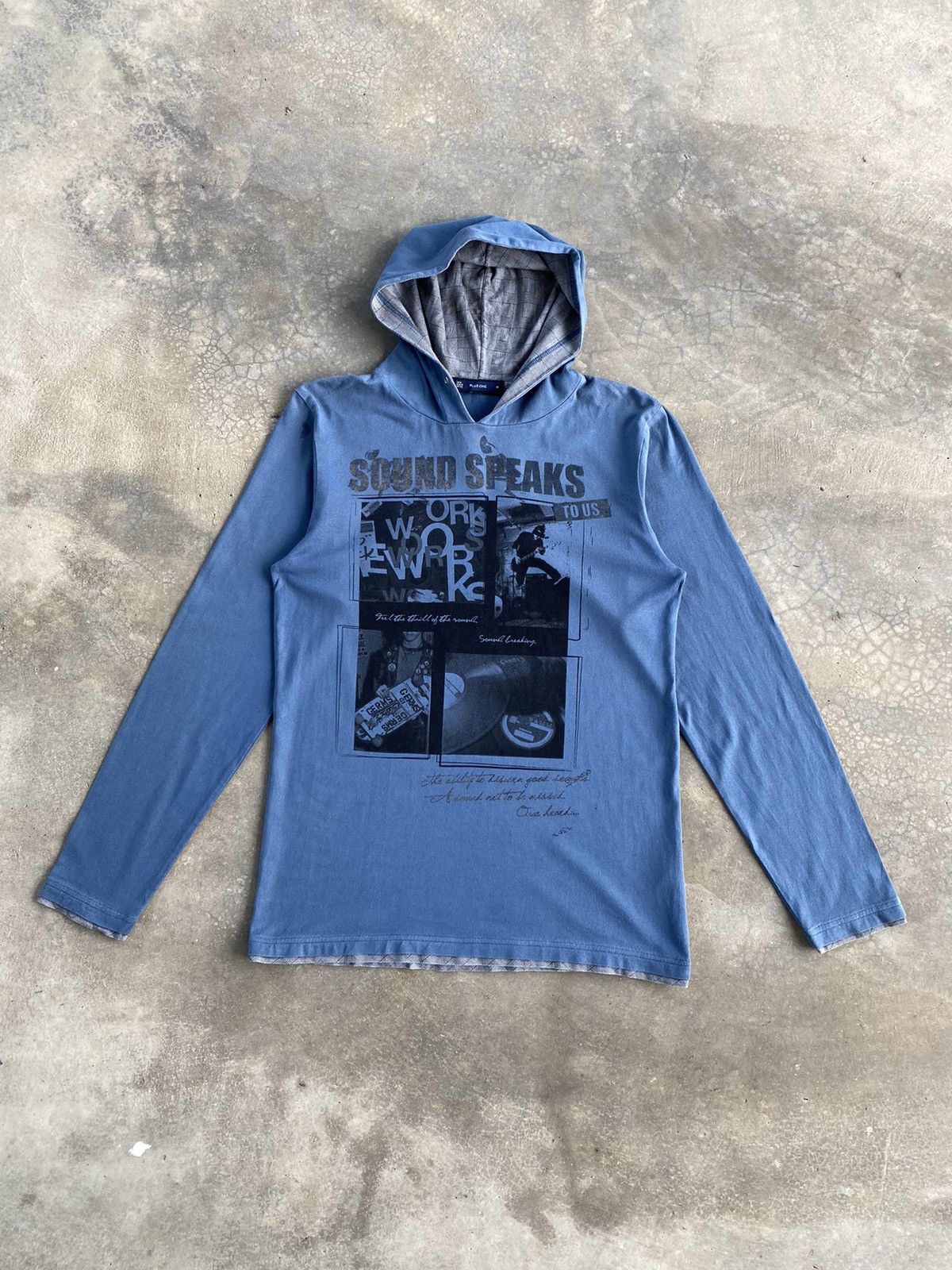 Band Tees Vintage Plus One x Germs Punk Band Long Sleeve Hoodie Size US M / EU 48-50 / 2 - 1 Thumbnail