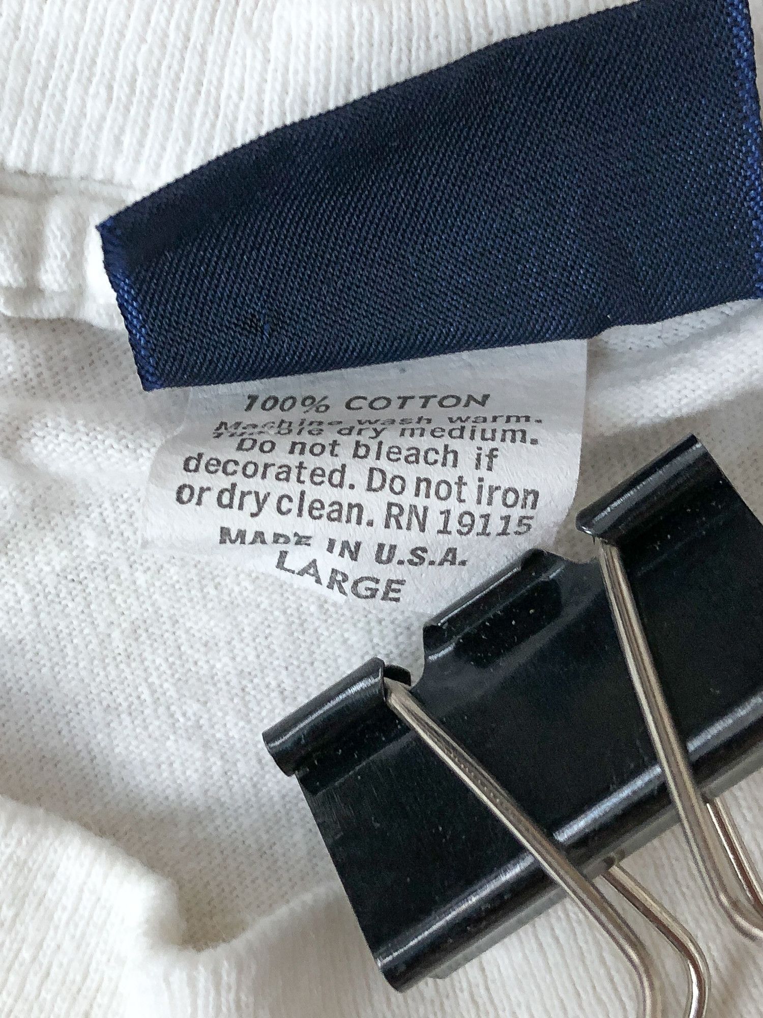 Jansport × Vintage 90s Single Stitch 'Delaware' Bear T-Shirt Size US L / EU 52-54 / 3 - 4 Thumbnail