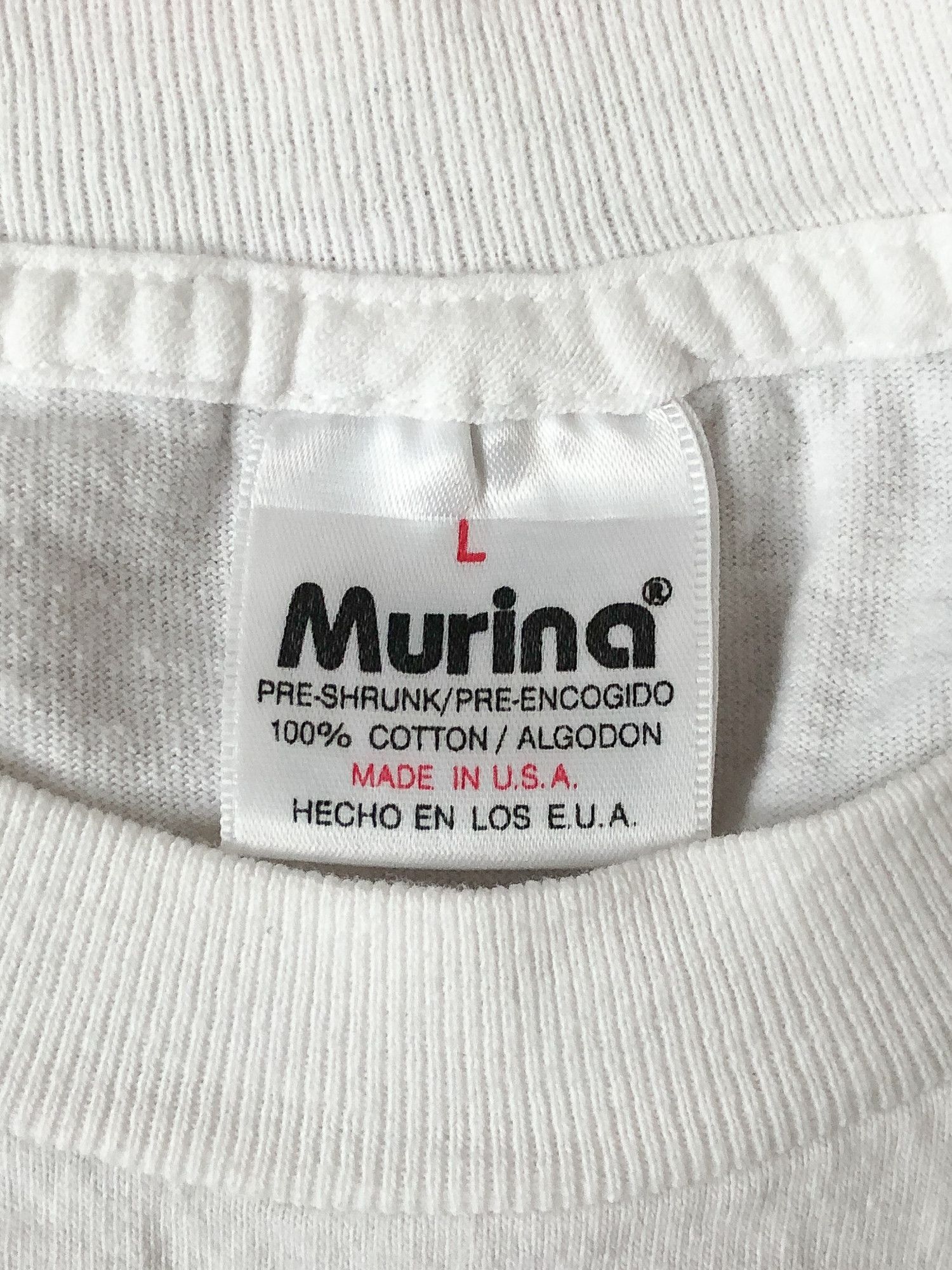 Vintage 1995 Born in America (a long, long time ago) T-Shirt Size US L / EU 52-54 / 3 - 4 Thumbnail