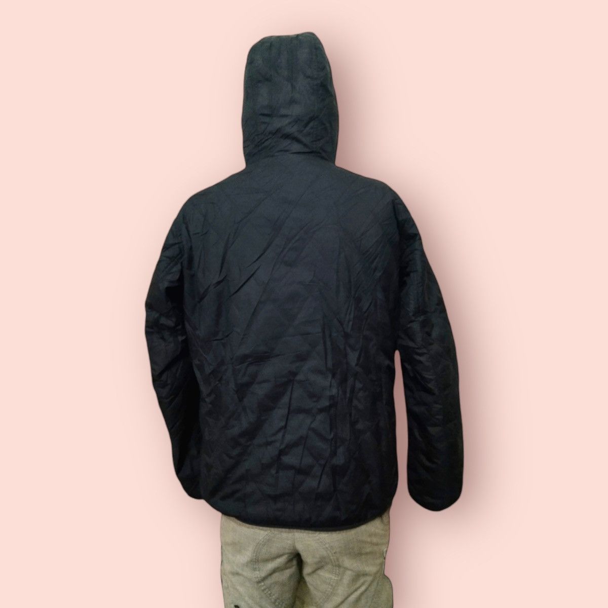Japanese Brand × Jun Takahashi × Uniqlo Y2k UNIQLO QUILTED/FLUFFY FLEECE ZIPPER HOODIE DOWN JACKET Size US L / EU 52-54 / 3 - 12 Thumbnail
