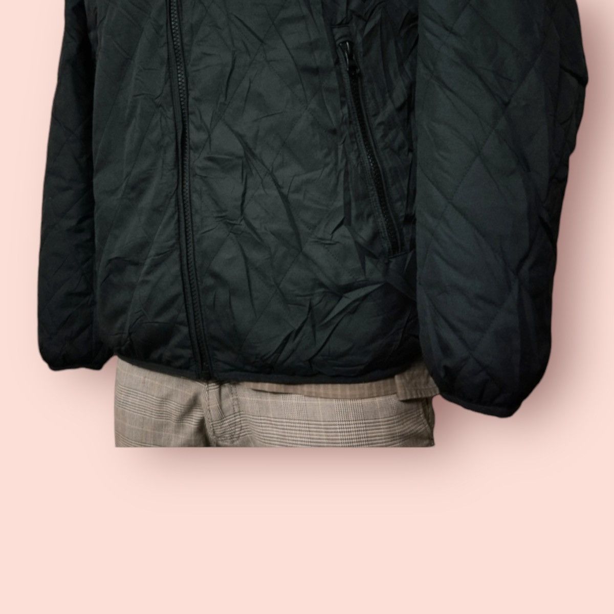 Japanese Brand × Jun Takahashi × Uniqlo Y2k UNIQLO QUILTED/FLUFFY FLEECE ZIPPER HOODIE DOWN JACKET Size US L / EU 52-54 / 3 - 15 Thumbnail